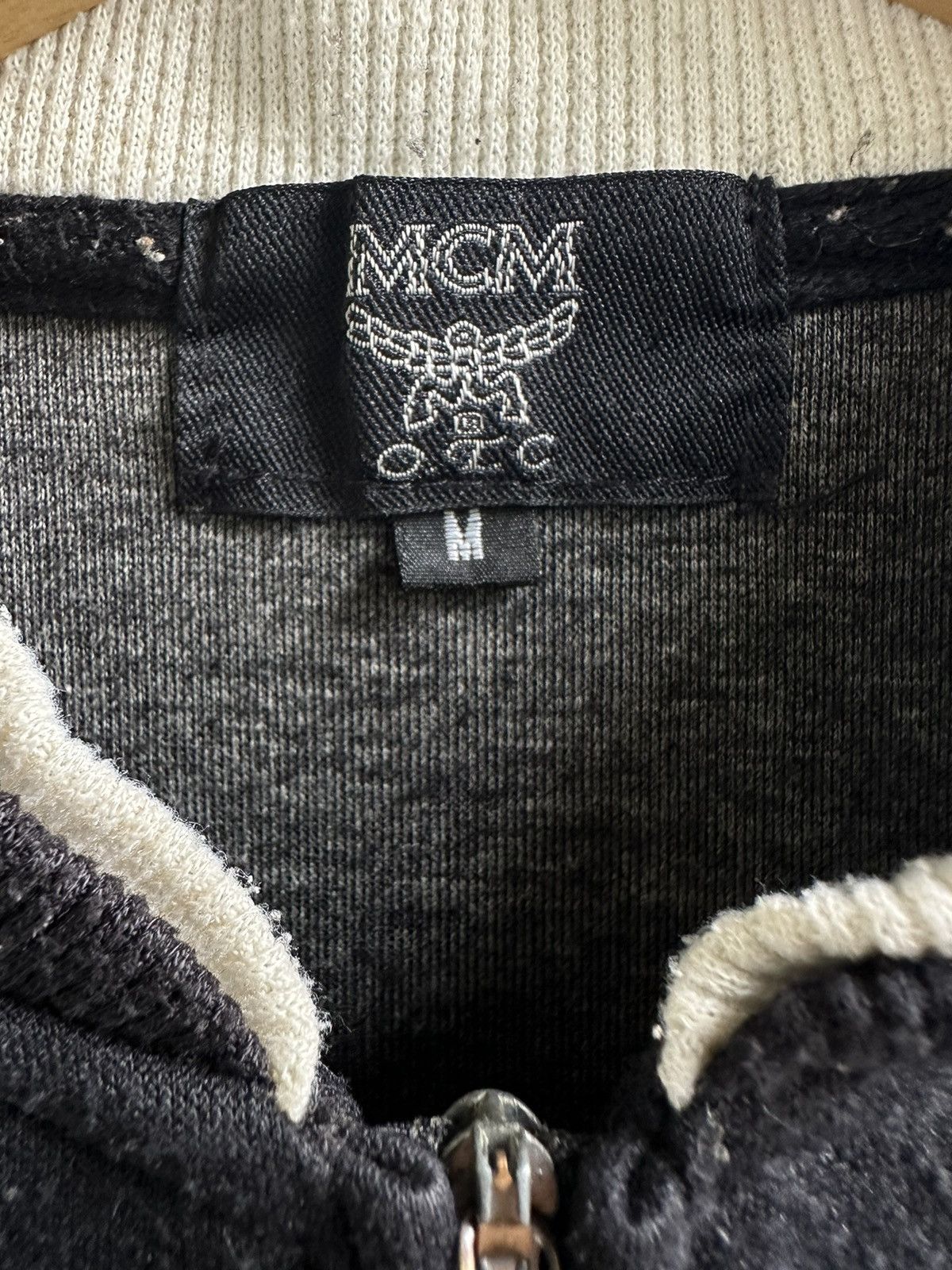 MCM × Vintage Vintage MCM HalfZip Double Collar LONG SLEEVE Size US M / EU 48-50 / 2 - 4 Thumbnail