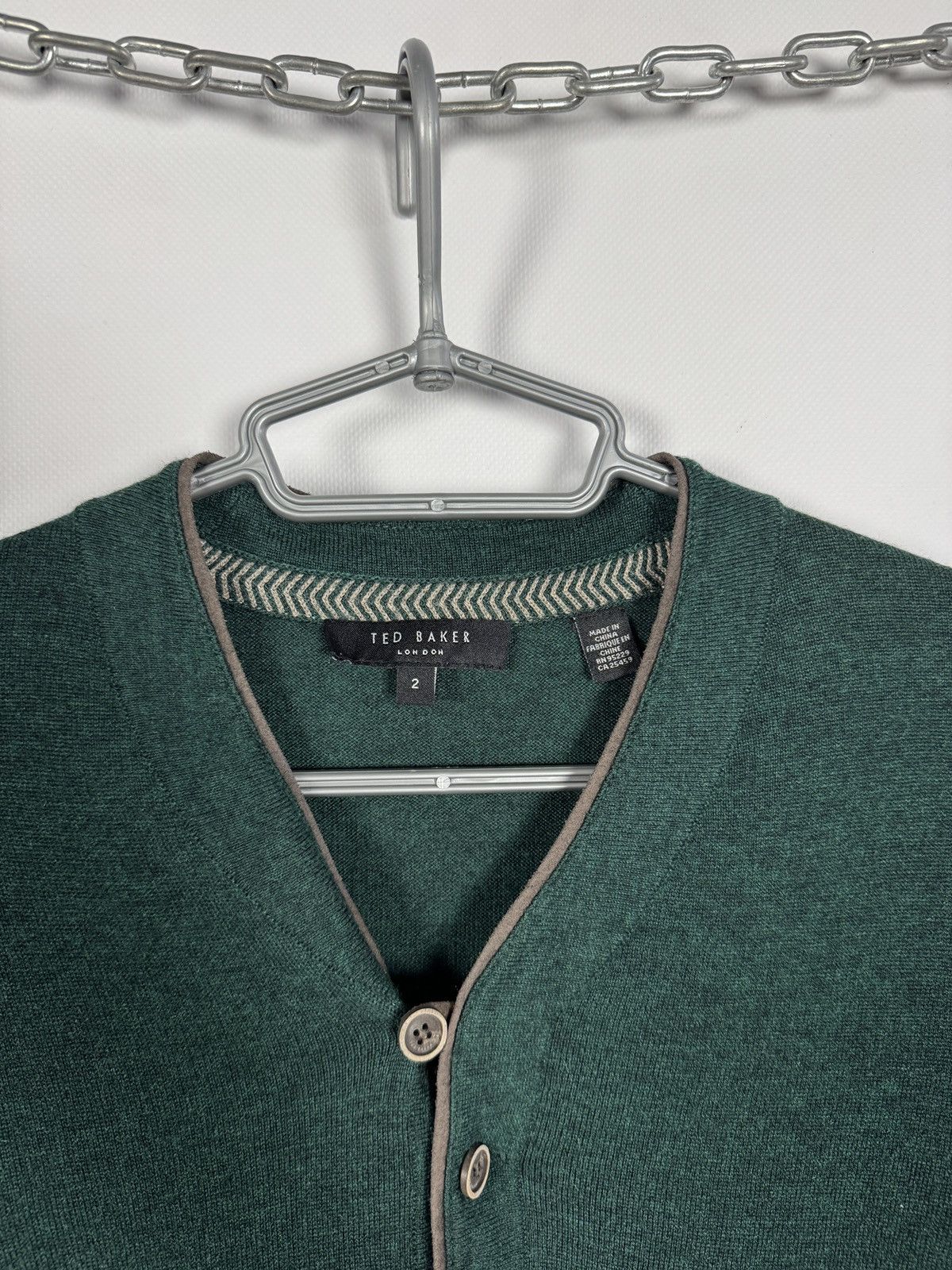 Ted Baker Ted Baker London Henley Sweater Lightweight Pullover Size 2 Size US XS / EU 42 / 0 - 6 Thumbnail