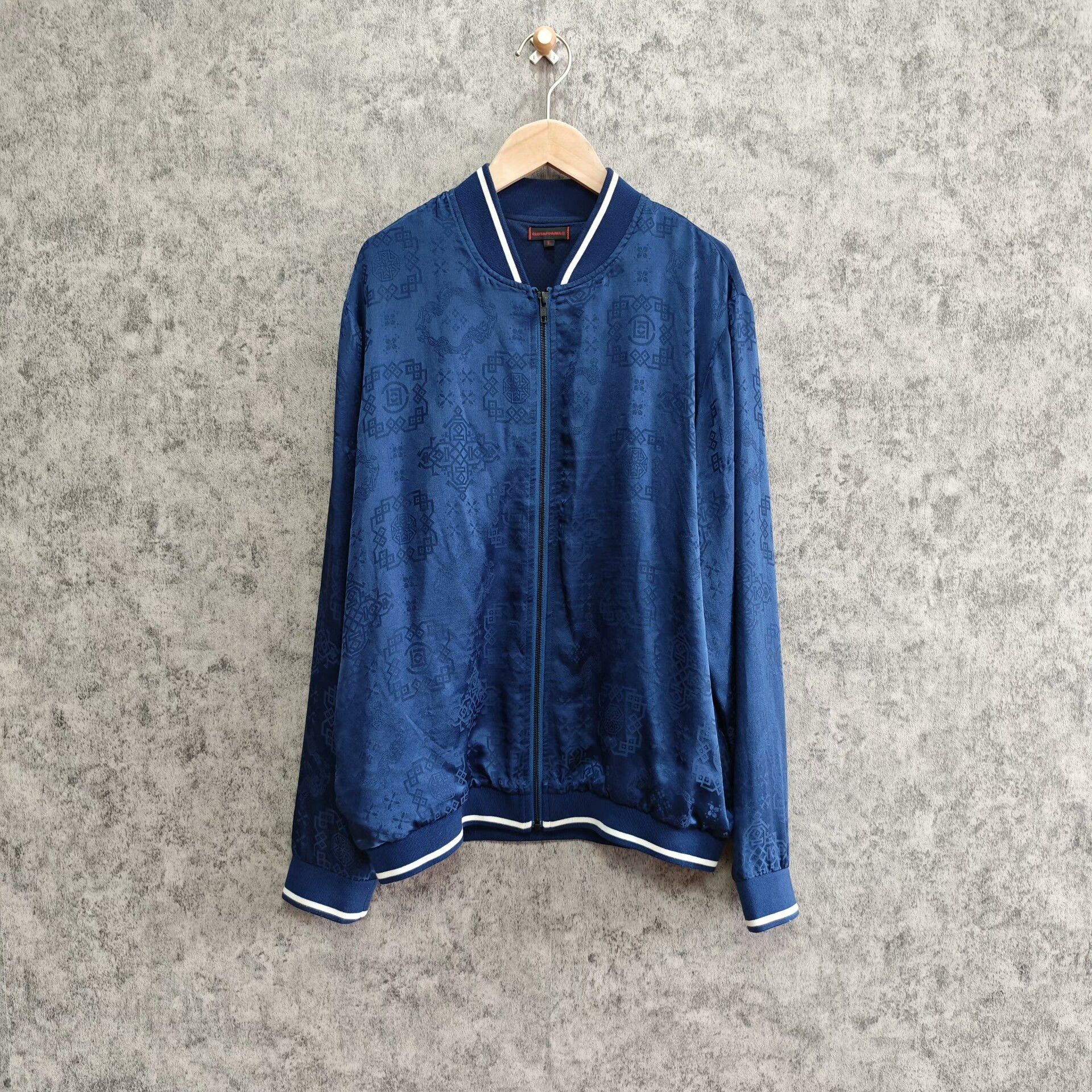 CLOT CLOT Silk Blue Light Jacket l Men Size US L / EU 52-54 / 3 - 1 Thumbnail