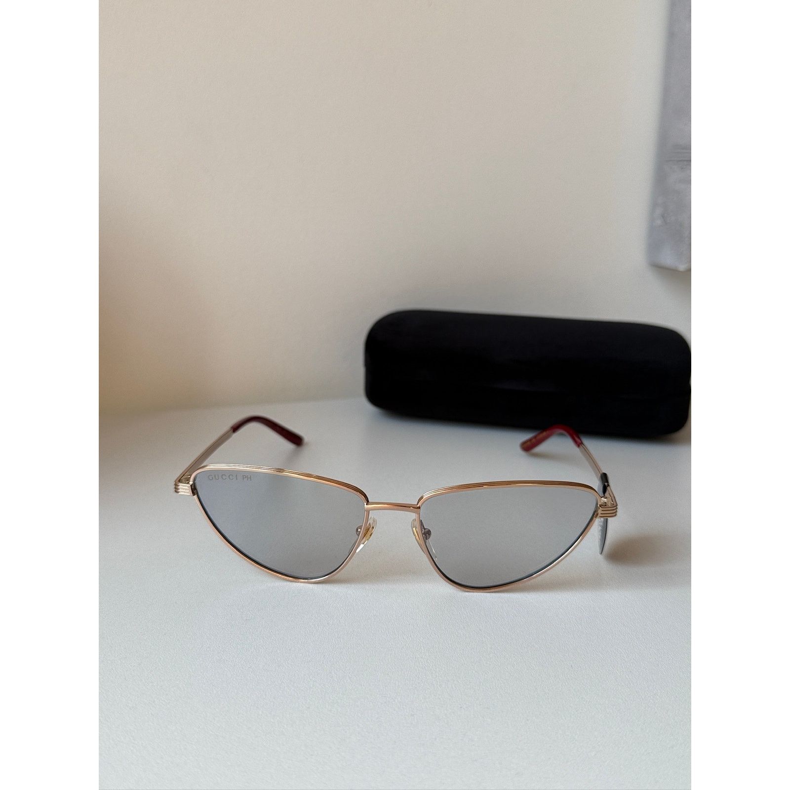 Gucci NEW Gucci GG1879S Photochromic Cat Eye Sunglasses Size ONE SIZE - 3 Thumbnail
