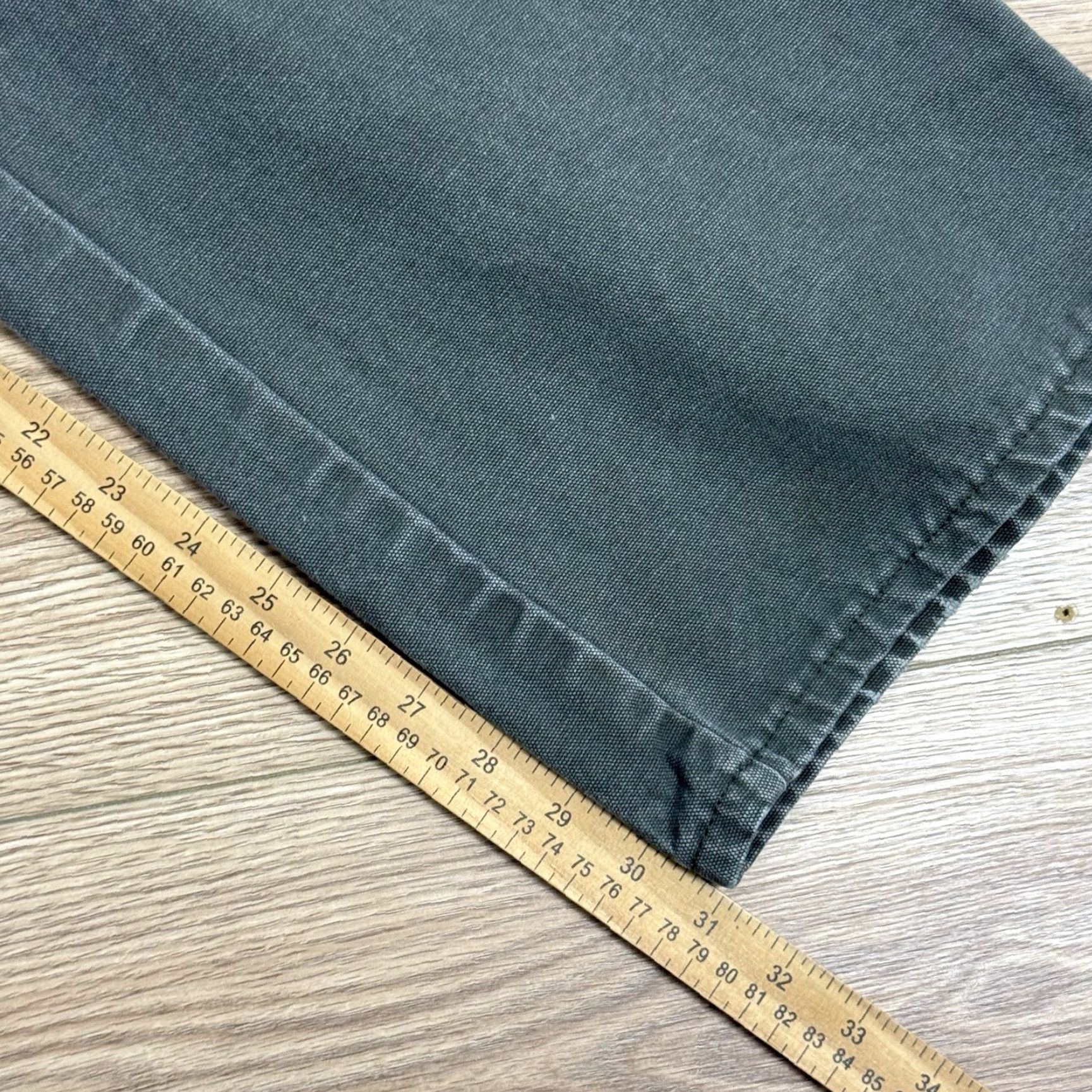 Dickies Dickies Pants Mens 44x32 Carpenter Utility Work Outdoor Canvas Green Distressed Accessories 5-Pocket Logo Zipper Button Straight Regular Cargo pocket Size US 44 / EU 60 - 7 Thumbnail