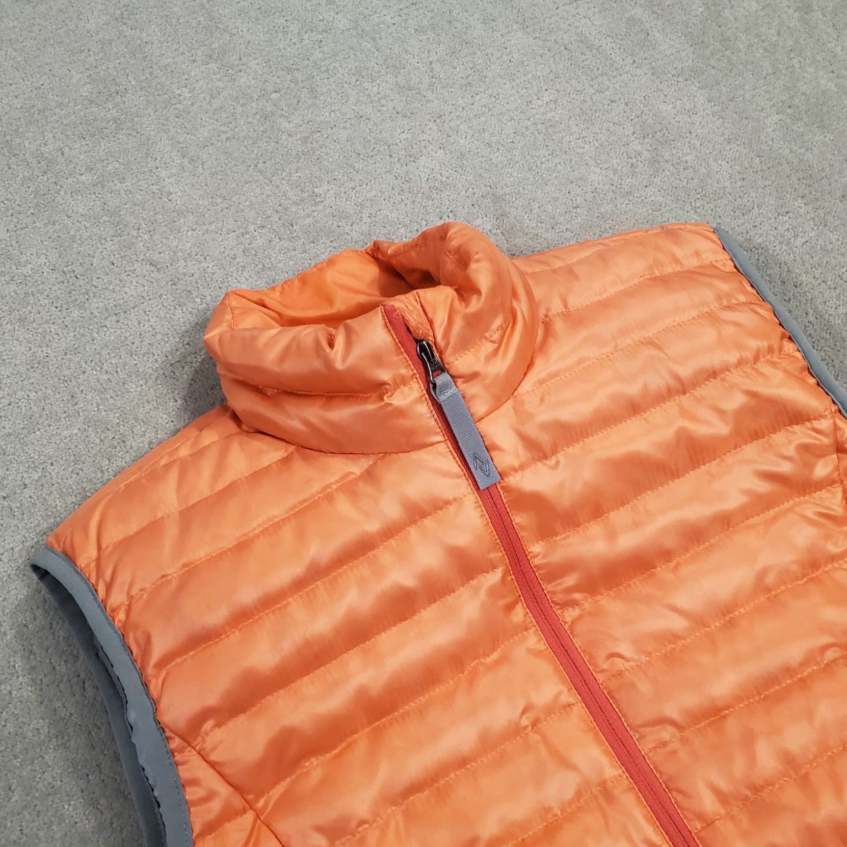 Eddie Bauer Eddie Bauer Vest Womens Medium Orange Puffer Down Jacket Travex EB700 Quilted Vest Puffer Jacket Winter Fall Spring Summer Outdoor Womens Size M / US 6-8 / IT 42-44 - 2 Thumbnail