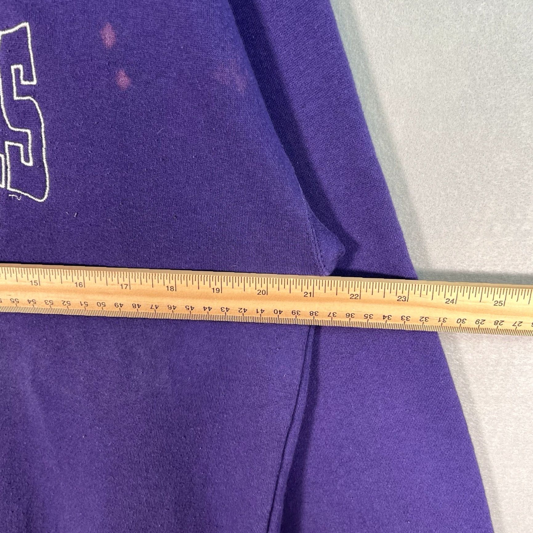 Vintage VINTAGE Cadre Athletic Sweatshirt Shirt Mens Adult Medium Purple Chicago Enforcers XFL Crewneck Pullover Sweatshirt 90s? Size US M / EU 48-50 / 2 - 2 Thumbnail