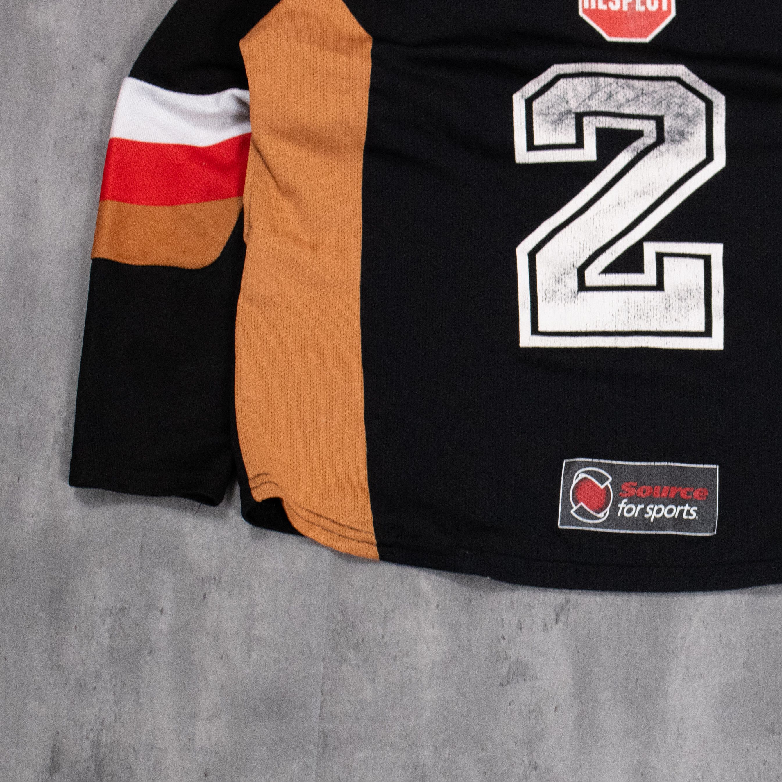 NHL Vintage VTG Y2K 00's 00's Reebok CCM Hitman Black Jersey Size US M / EU 48-50 / 2 - 9 Thumbnail