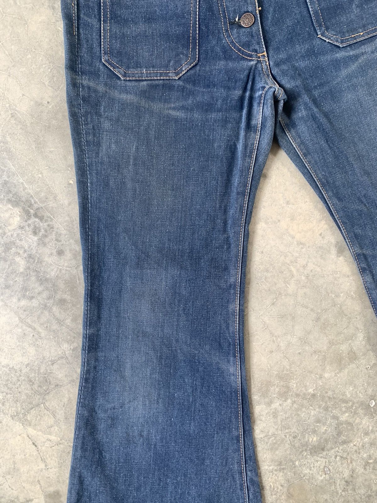 Vintage Super Flare Jeans Vintage 70's Bush Pant X-WEST CANTON USA Size US 32 / EU 48 - 9 Thumbnail