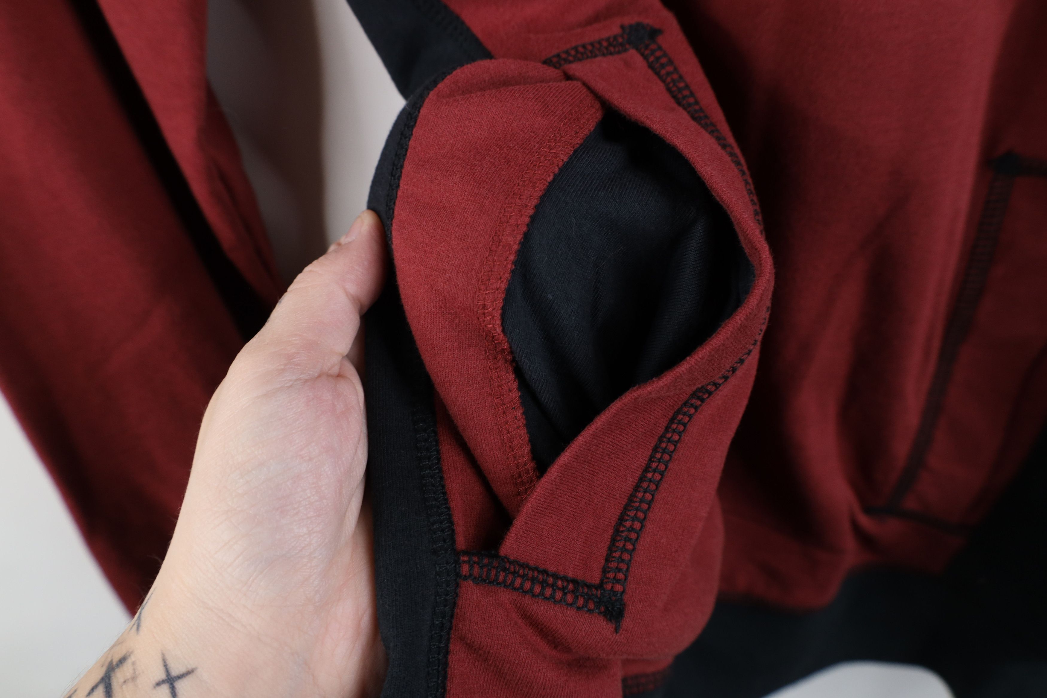 Harley Davidson Vintage Y2K Harley Davidson French Terry Hoodie Red Size US M / EU 48-50 / 2 - 6 Thumbnail