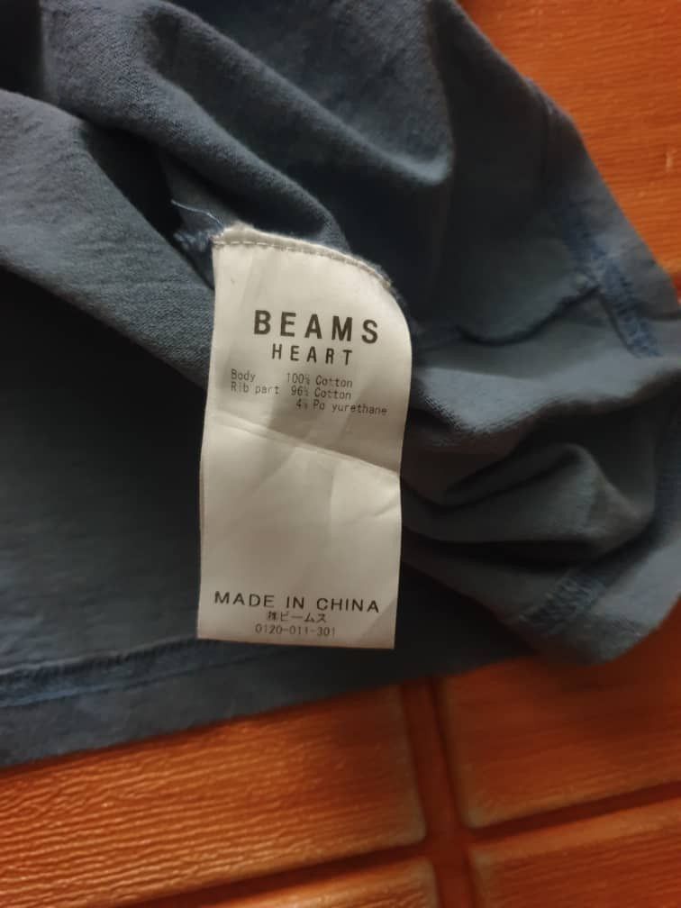Beams Plus Beams Heart Japanese brand blue colour Shirt Size US L / EU 52-54 / 3 - 3 Thumbnail