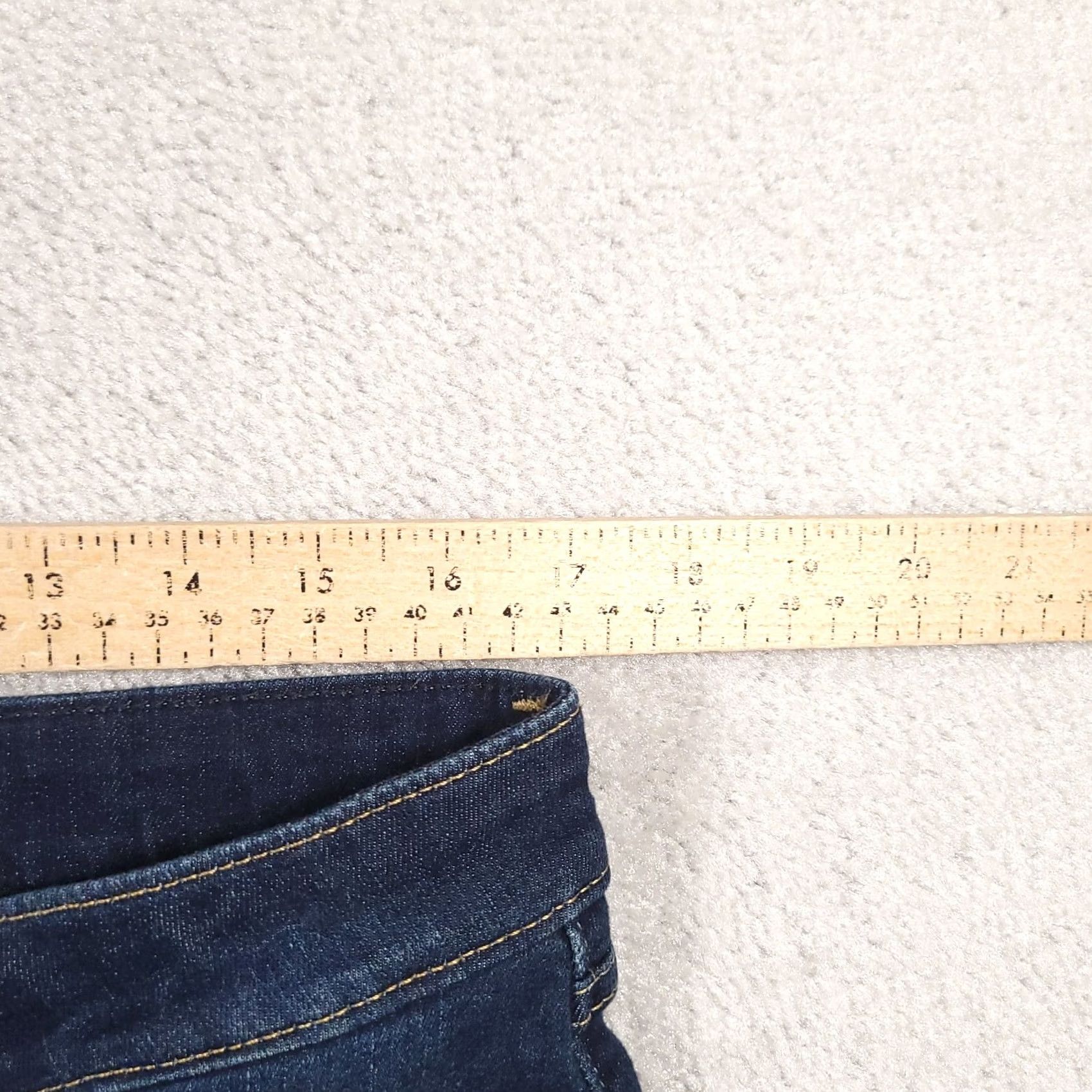 Vintage VINTAGE? No. Signature by Levi Strauss & Co. Womens Jeans Blue Size 32x32 Mid Rise Slim Fit Denim Size 24" / US 00 / IT 34 - 4 Thumbnail
