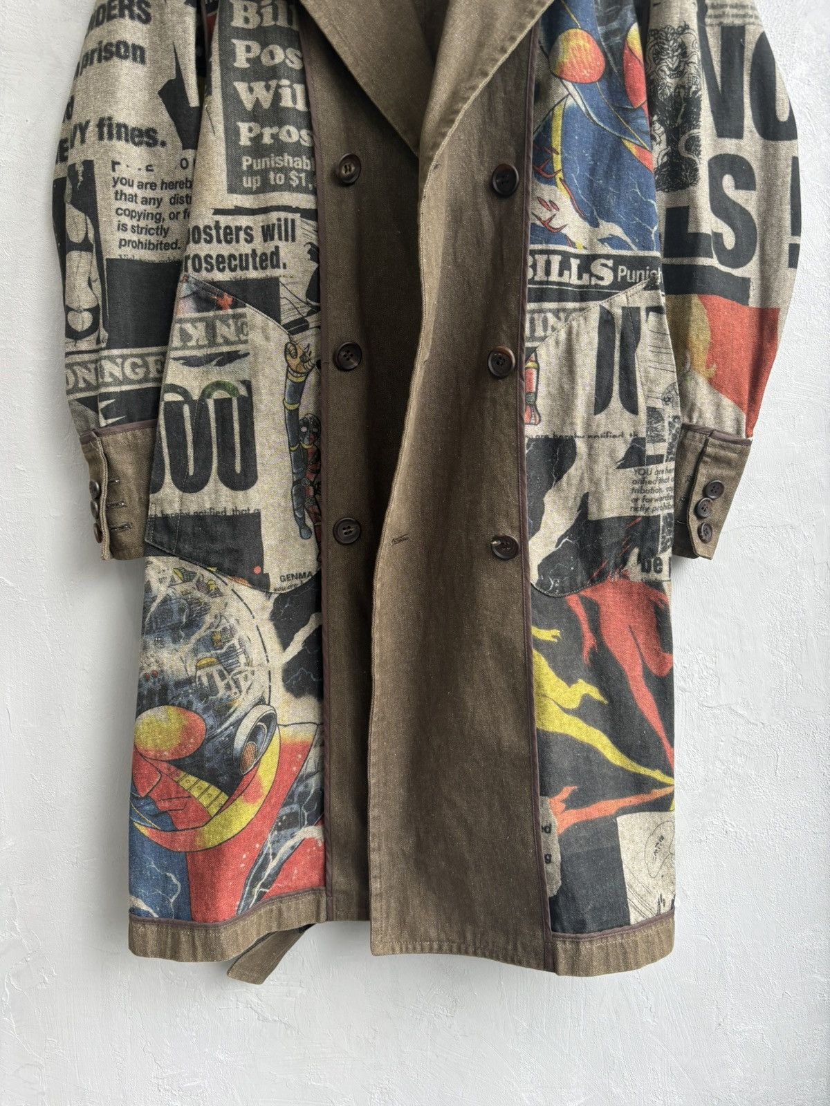 Yohji Yamamoto Yohji Yamamoto x Shotaro Ishinomori AW2007 Cyborg 009 coat Size US M / EU 48-50 / 2 - 7 Thumbnail