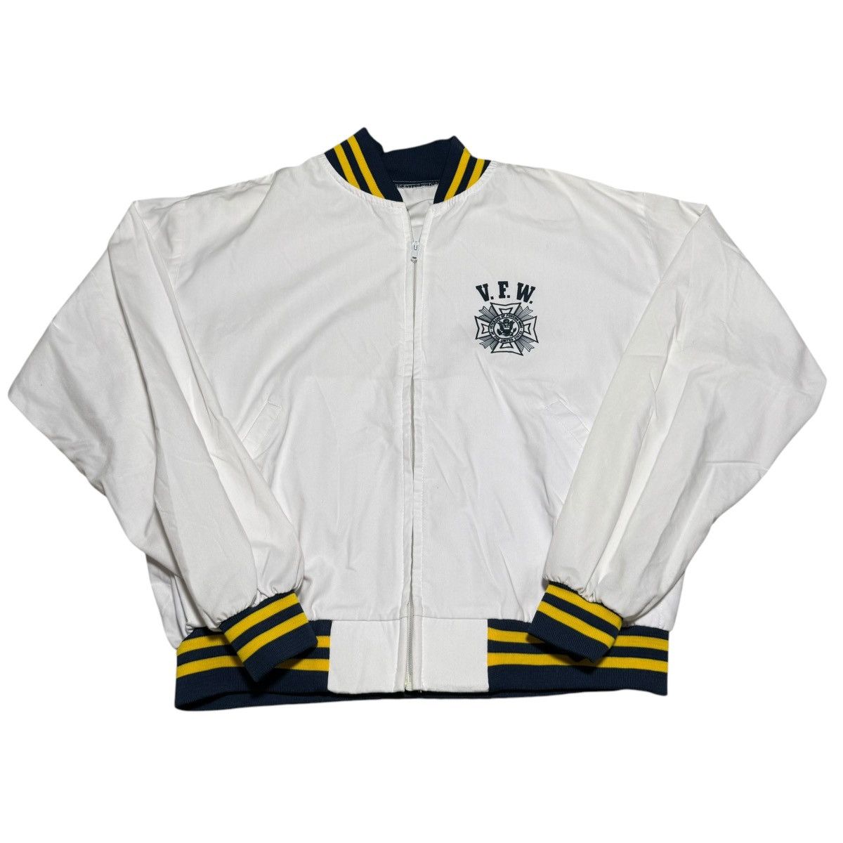 Vintage Vintage 70s 80s VFW Full Zip Lightweight Jacket Adult XL Size US XL / EU 56 / 4 - 1 Thumbnail