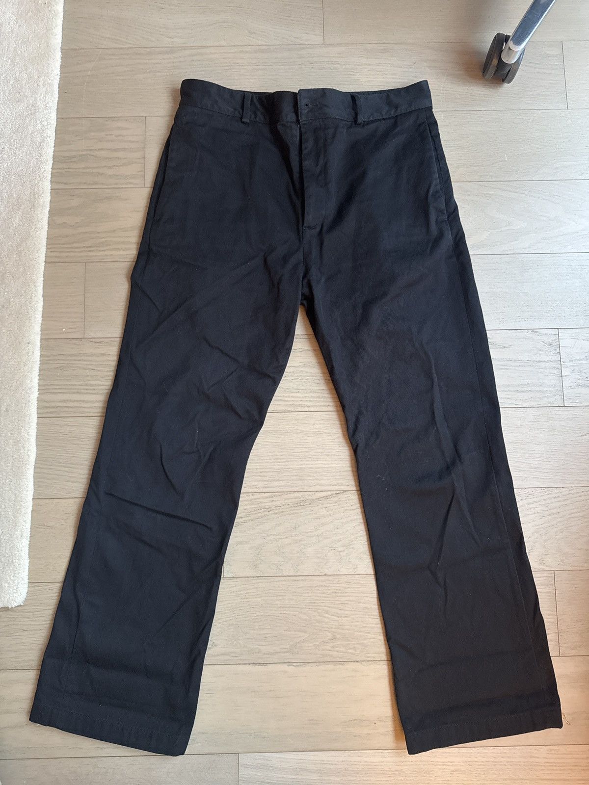Acne Studios Acne Studios Black Trousers Size US 31 - 4 Thumbnail