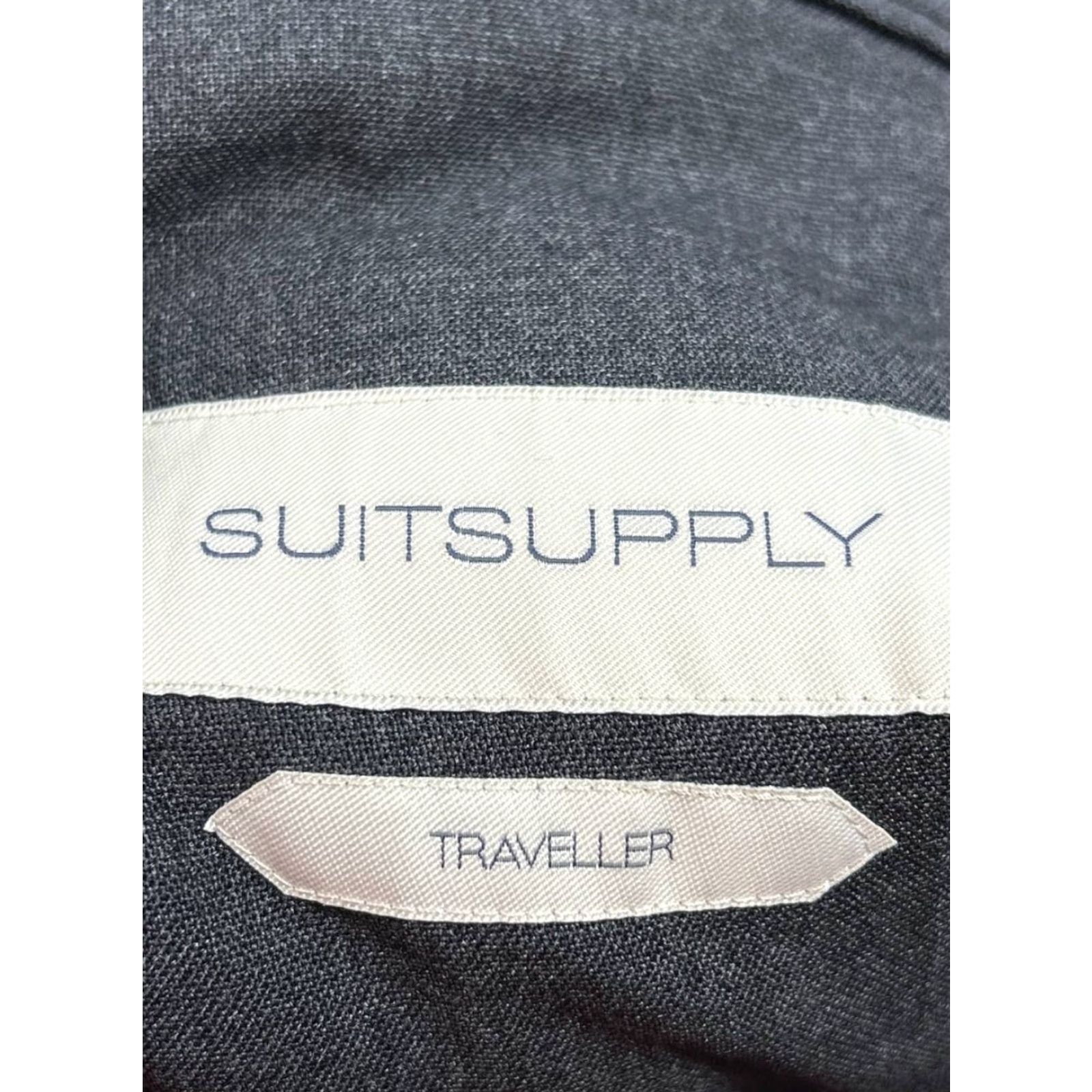 Suitsupply Suitsupply Blazer Mens 34 Gray Wool Two-Button Notch Lapel 2 Piece Suit Jacket Coat Vintage: No Size 34R - 3 Thumbnail