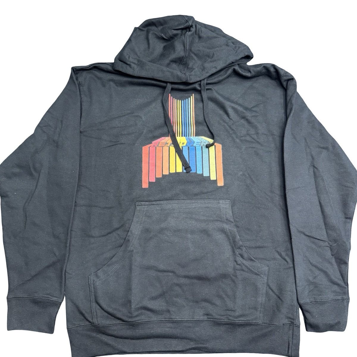 RETROVERT RETROVERT Spectrum Black Hoodie Size M BNWT Streetwear Heat Size US M / EU 48-50 / 2 - 1 Thumbnail