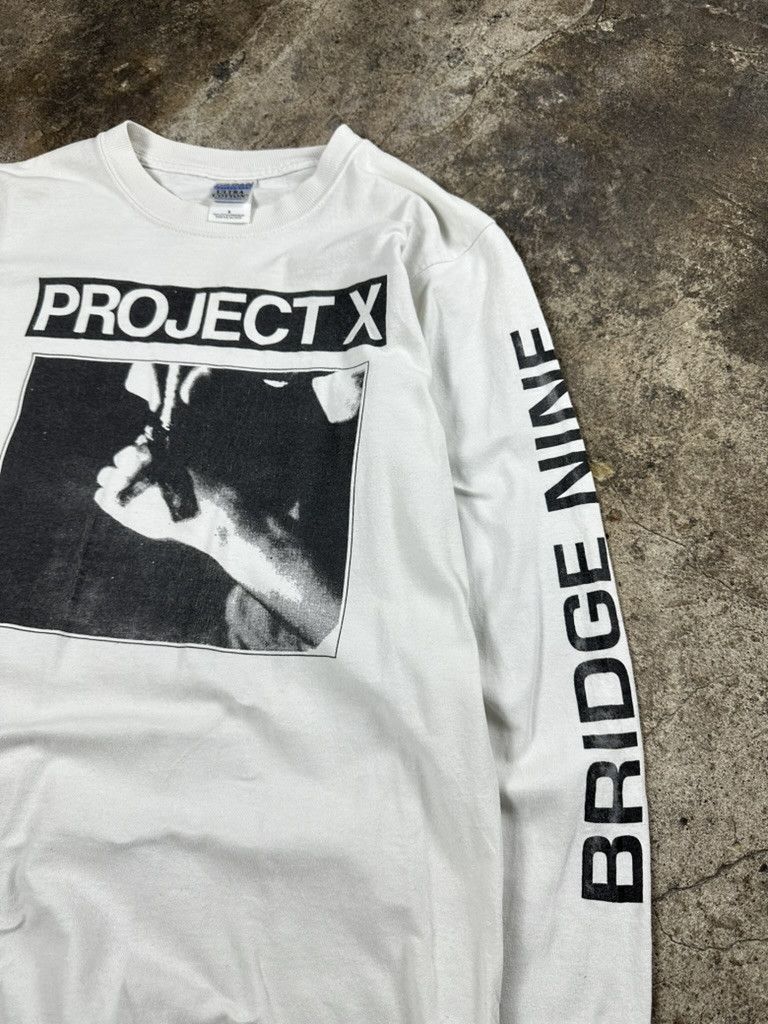 Japanese Brand Rare 2000s Project X Straight Edge Hardcore Longsleeve Size US S / EU 44-46 / 1 - 3 Thumbnail
