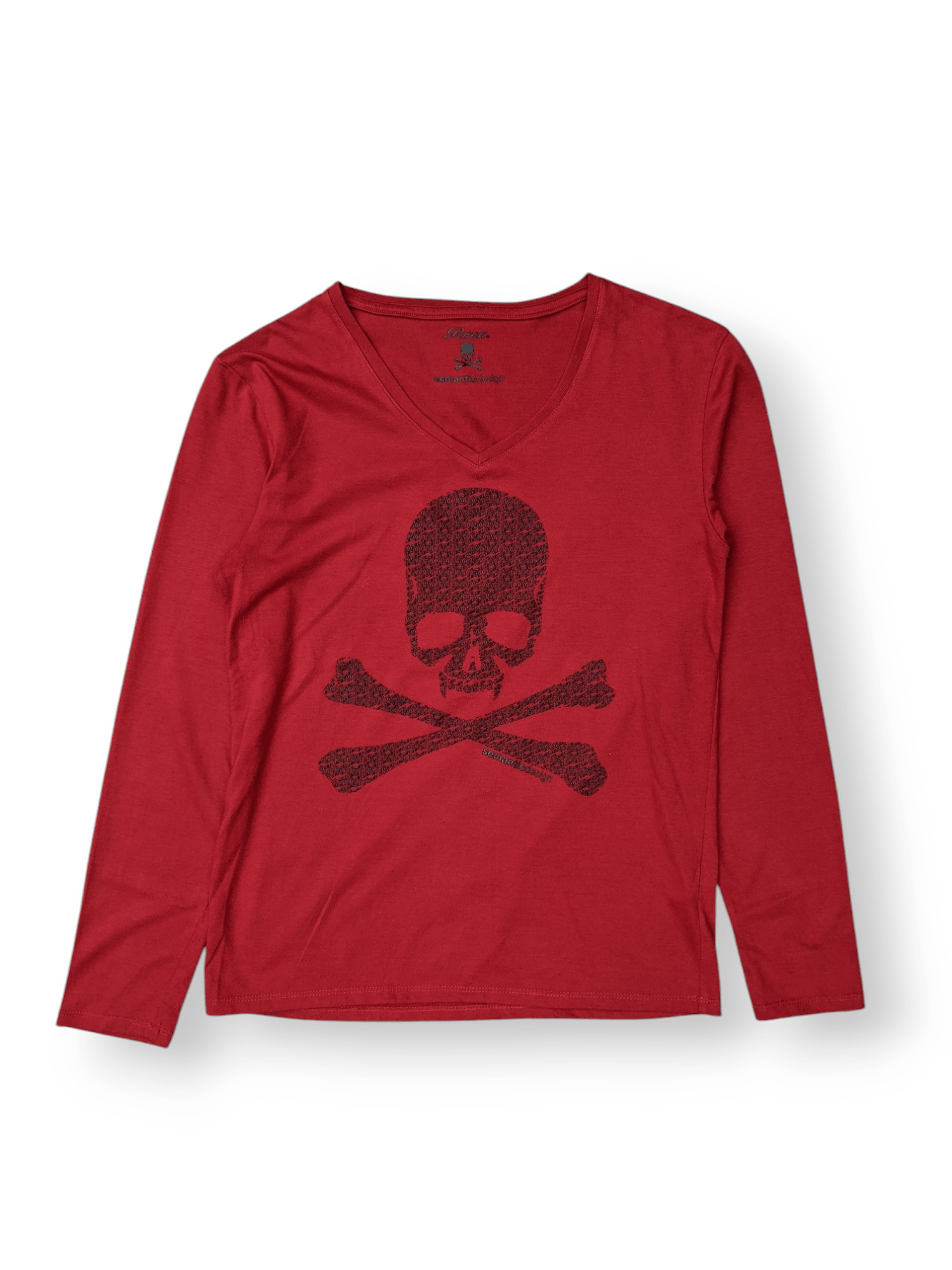 Roen × semanticdesign Japanese Roen x Semantic Design Skull Print 