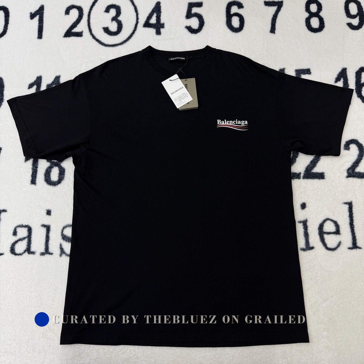 Balenciaga Balenciaga Coke Black Short Sleeve Size US M / EU 48-50 / 2 - 1 Thumbnail