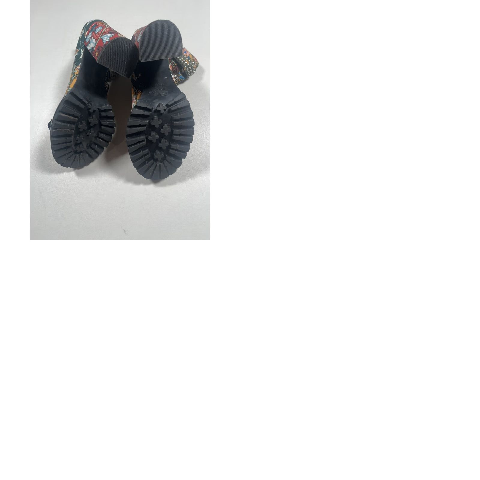 Jeffrey Campbell Jeffrey Campbell Lilith Block Chunky floral ankle heel boots Women's Size 9.5m Size US 10 / IT 40 - 9 Thumbnail
