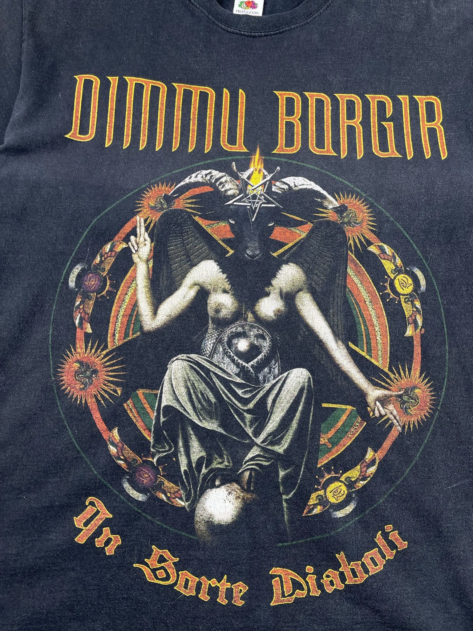 Band Tees Dimmu Borgir Black Metal Vintage Band Tee sexy women devil Size US L / EU 52-54 / 3 - 5 Thumbnail