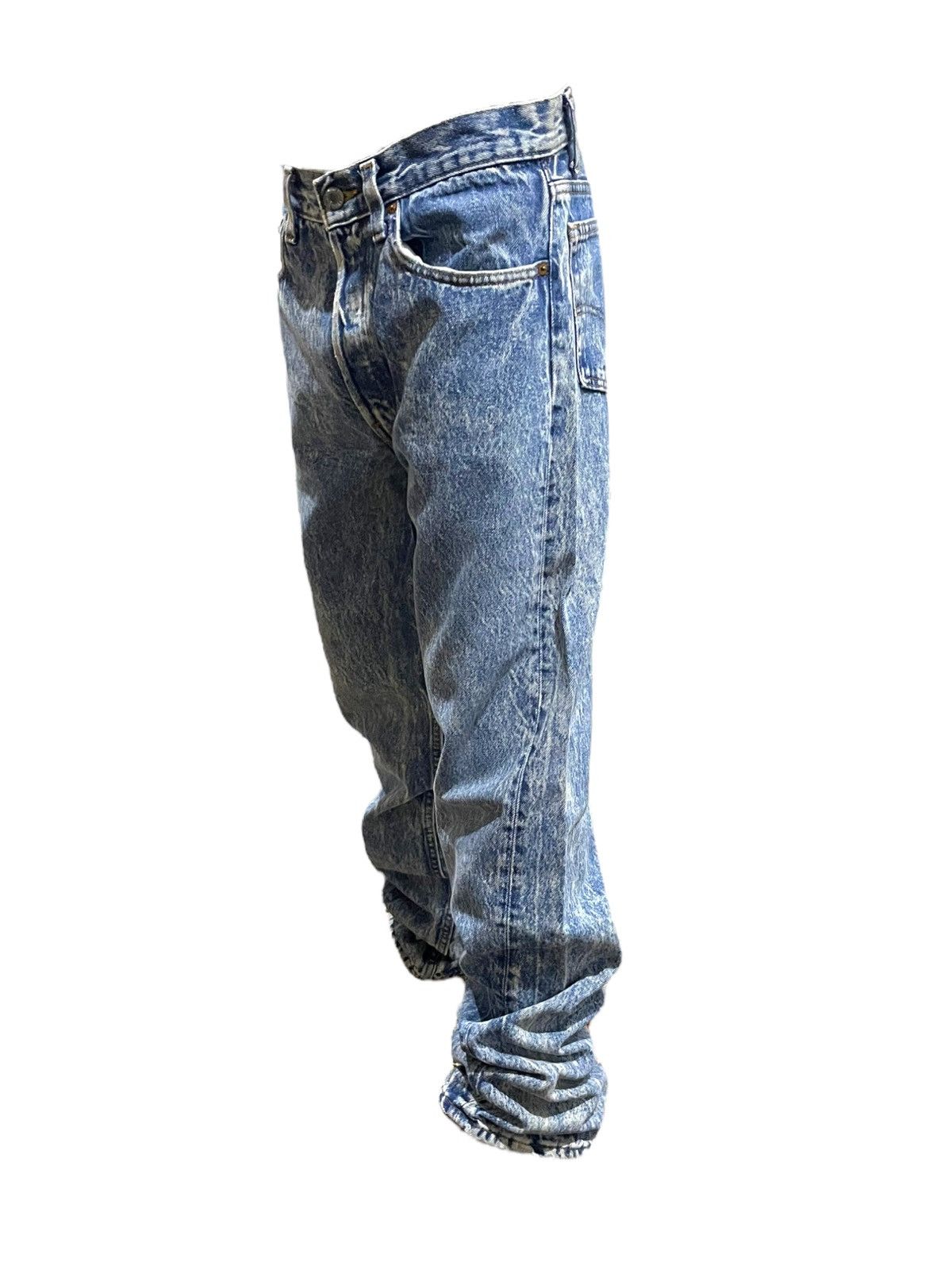 Levi's '80s Levis Acid Wash Lot 501 Size US 30 / EU 46 - 8 Thumbnail