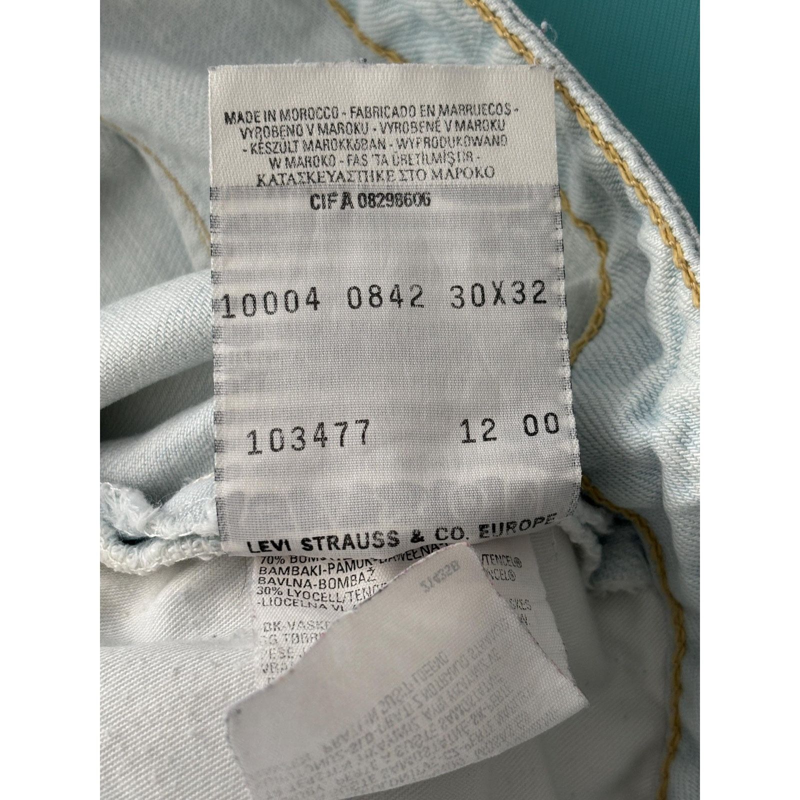 Levi's Levi’s Engineered W30 L32 – Y2K Light Wash Twisted Denim Size US 30 / EU 46 - 9 Thumbnail