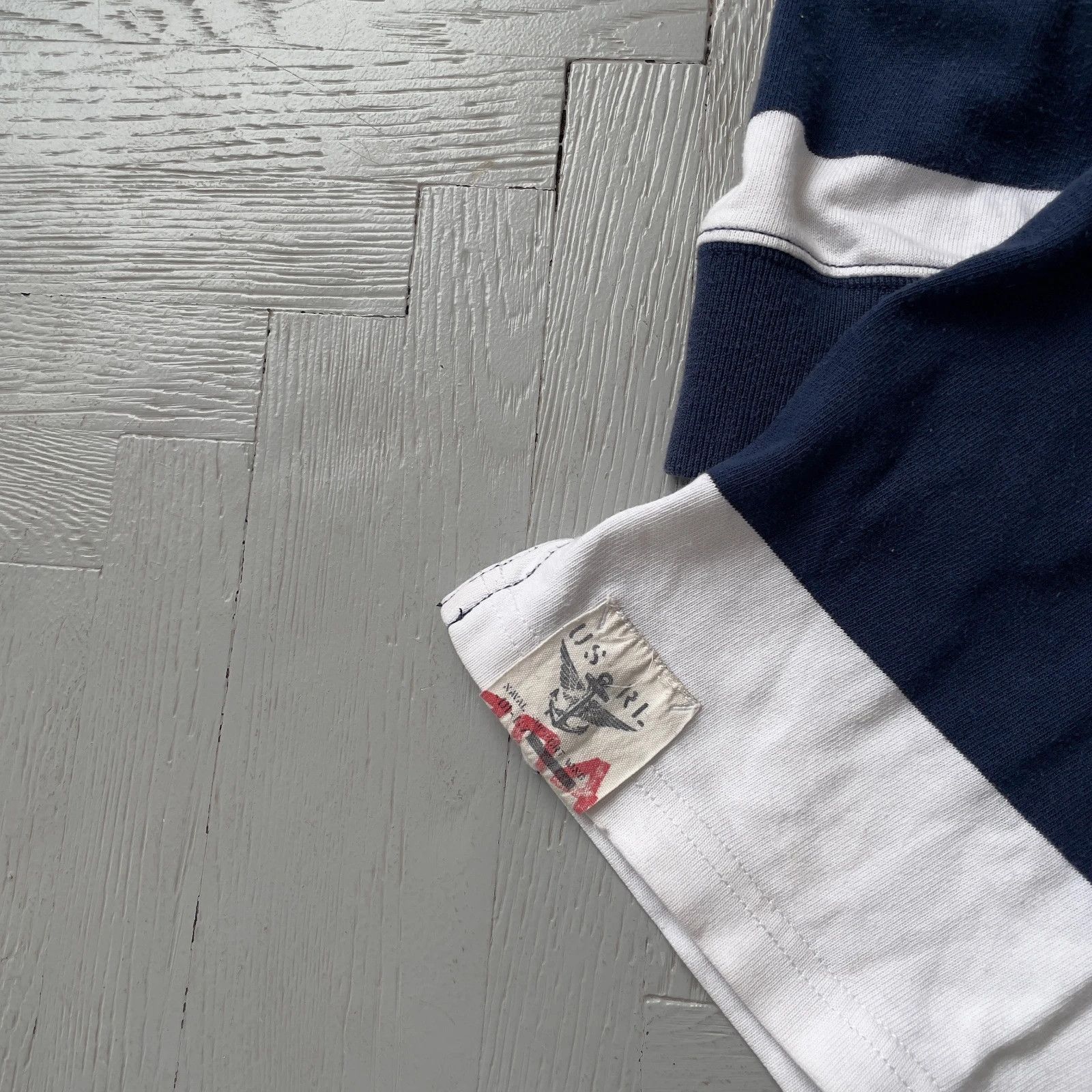 Vintage Vintage Polo by Ralph Lauren Preppy Rugby Shirt Size US L / EU 52-54 / 3 - 5 Thumbnail
