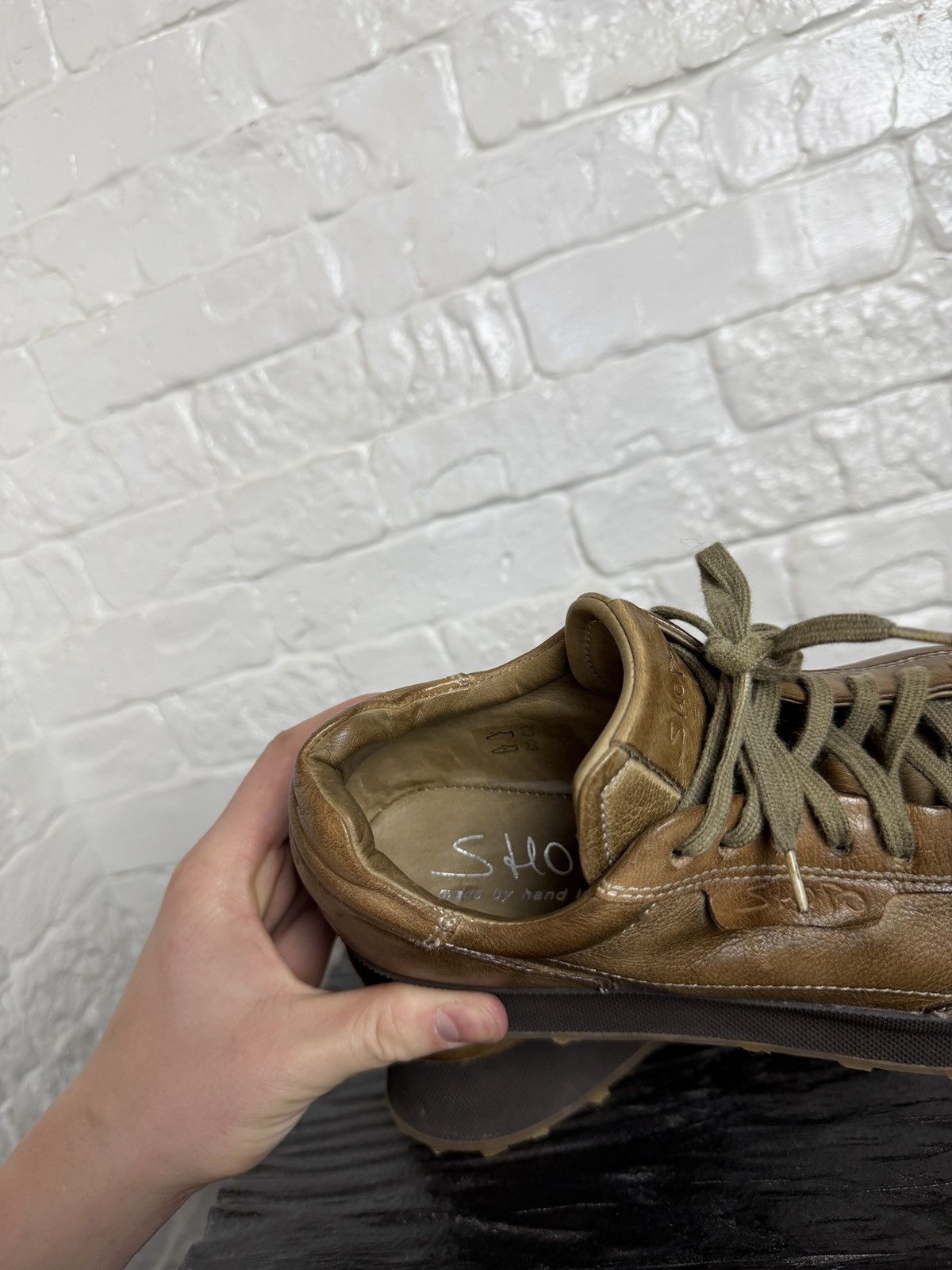 Shoto Shoto Handcrafted Italian Leather Shoes Size US 8 / IT 38 - 12 Thumbnail
