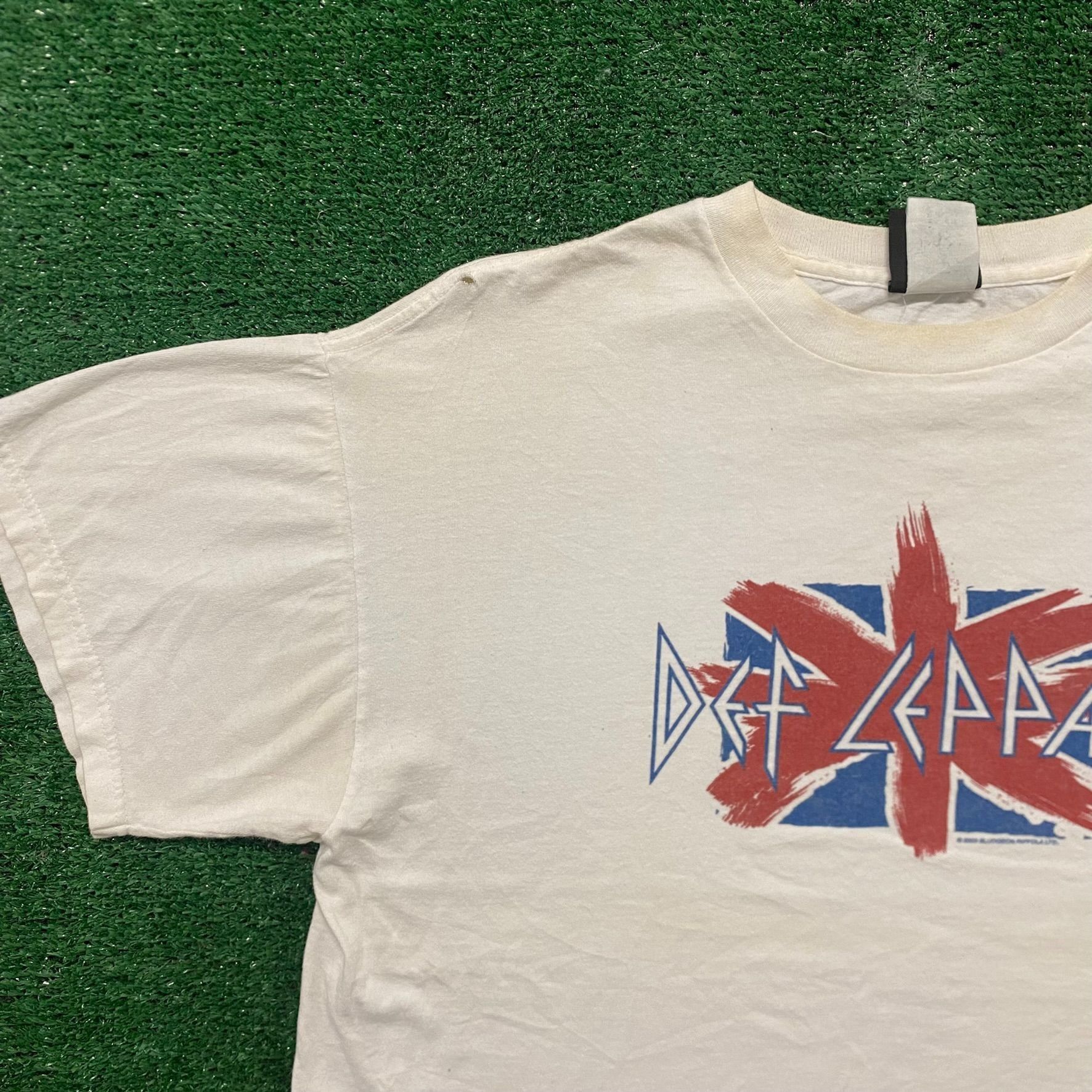 Band Tees Def Leppard Band Tee Vintage 90s Rock Metal Tee Size US L / EU 52-54 / 3 - 2 Thumbnail