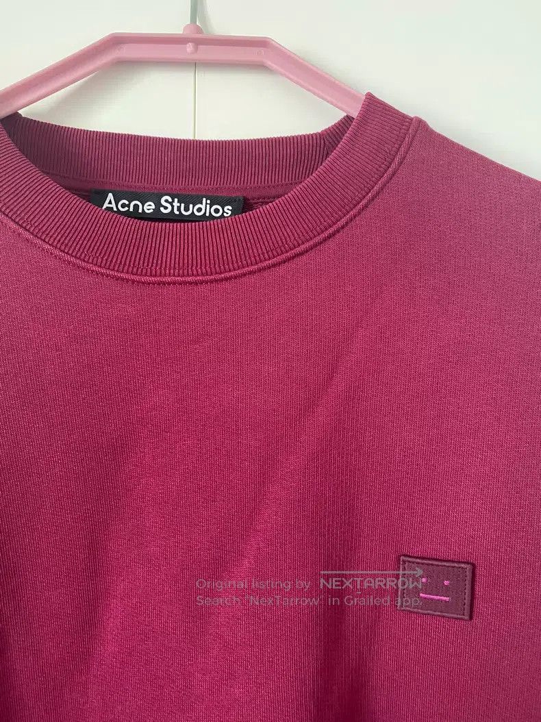 Acne Studios Acne Studios Washed Black Sweatshirt, Color is Grey-Black Size US XXS / EU 40 - 2 Thumbnail