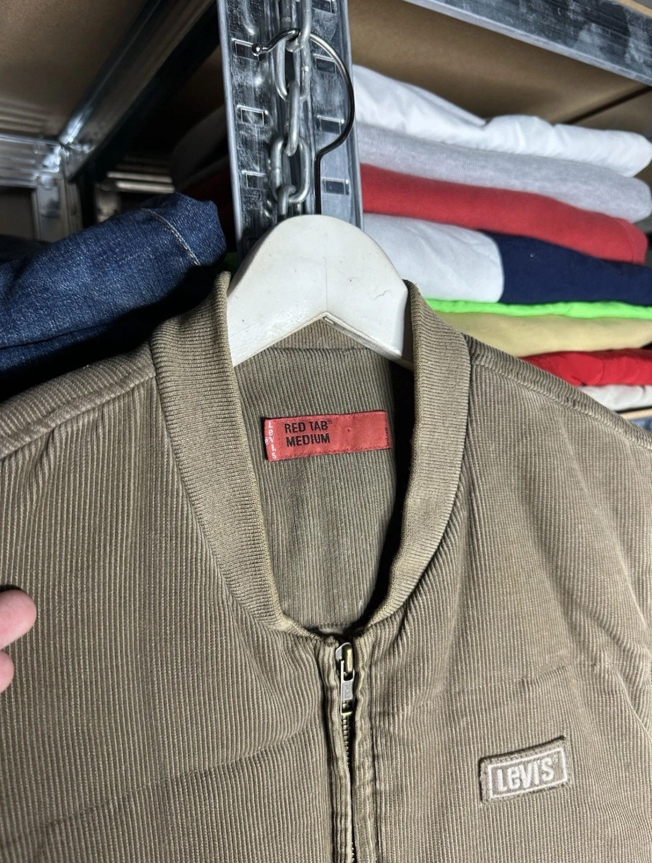 Levi's Levi’s Red Tab Vintage Corduroy Vest Gilet | Utility Y2K Size US M / EU 48-50 / 2 - 3 Thumbnail