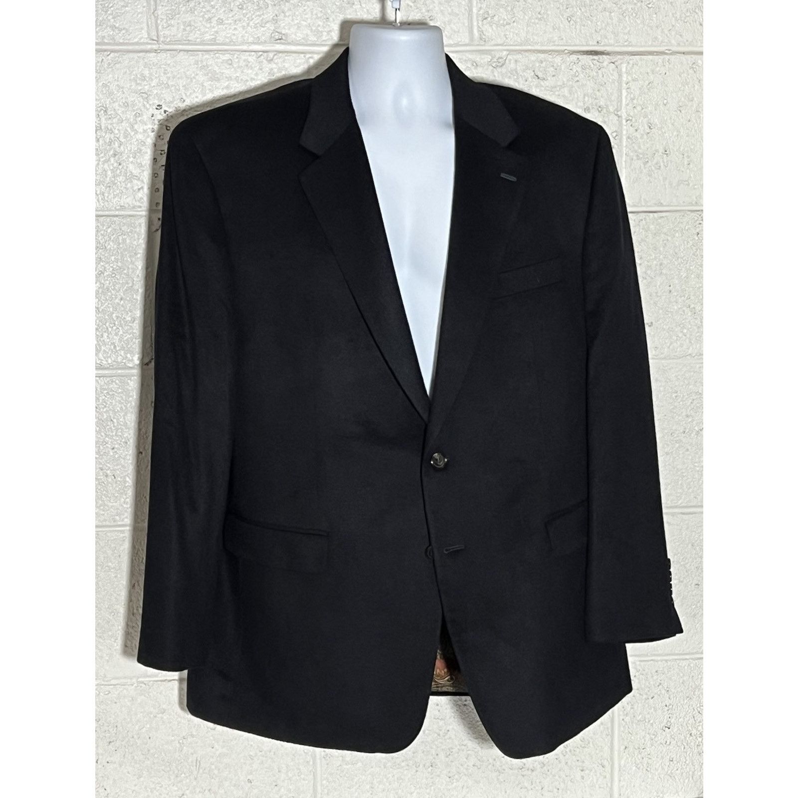 Ralph Lauren Lauren By Ralph Lauren 2Button Silk/Wool/Cashmere Jacket 46R Size 46R - 1 Thumbnail