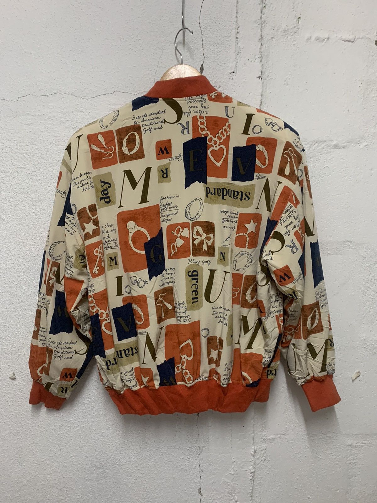 Japanese Brand × Vintage Vintage Munsingwear Bombers Jacket Nice Design Size L / US 10 / IT 46 - 5 Thumbnail