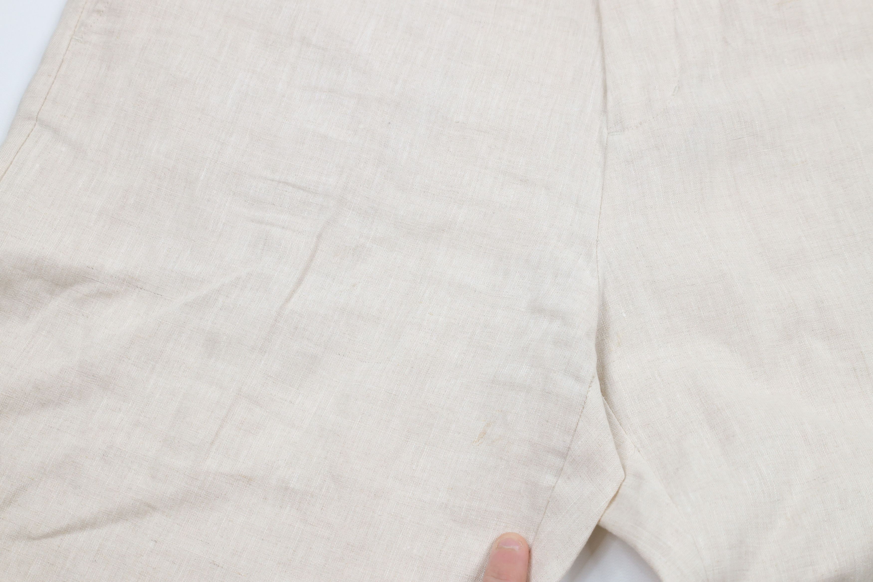 Vintage Vintage 90s Streetwear Linen Blend Harem Beach Pants Beige Size US 36 / EU 52 - 5 Thumbnail