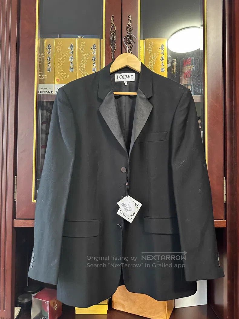 Loewe Loewe Black Suit Jacket Size 46L - 1 Thumbnail