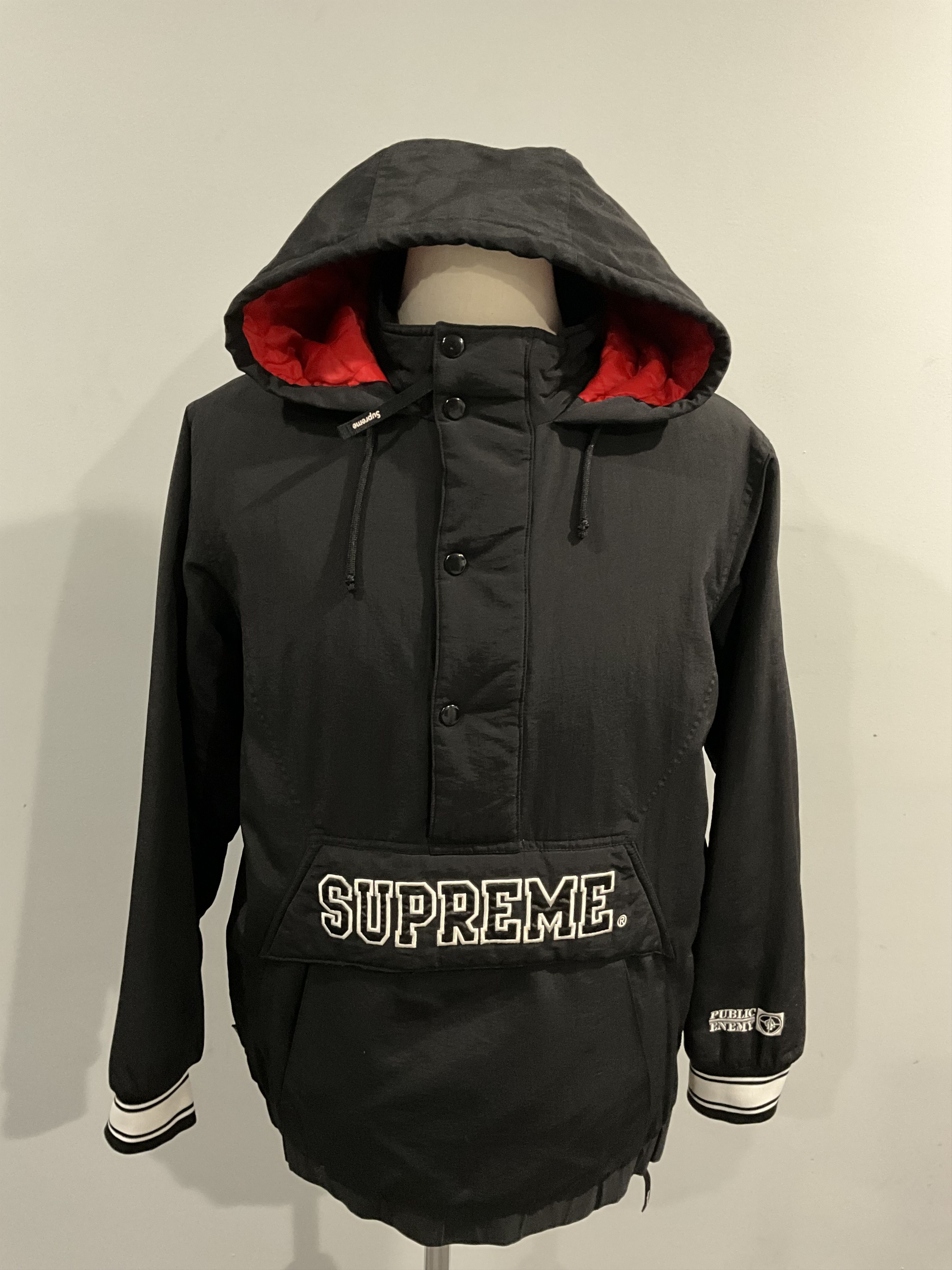 Supreme FW08 Public Enemy Starter Pullover Jacket Size US M / EU 48-50 / 2 - 1 Thumbnail