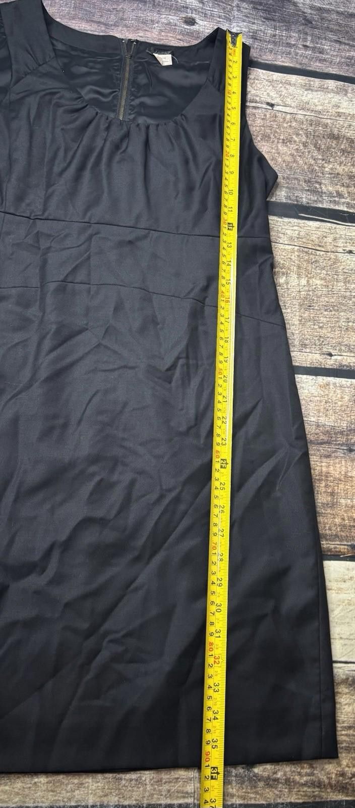 J.Crew J Crew Super 120’s Women 6 Wool Knee Length Sheath Dress Size XS / US 0-2 / IT 36-38 - 8 Thumbnail