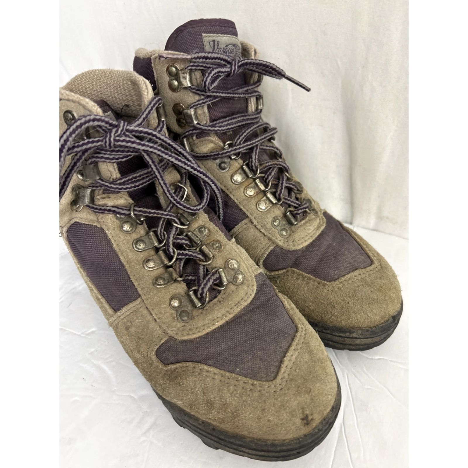 Vasque **Vintage Gray Purple Suede Vasque 7595 Hiking Boot Women's 8.5** User: Vintage Gray Purple Suede Vasque 7595 Hiking Boot Women's Size 8.5 Size US 9 / IT 39 - 3 Thumbnail