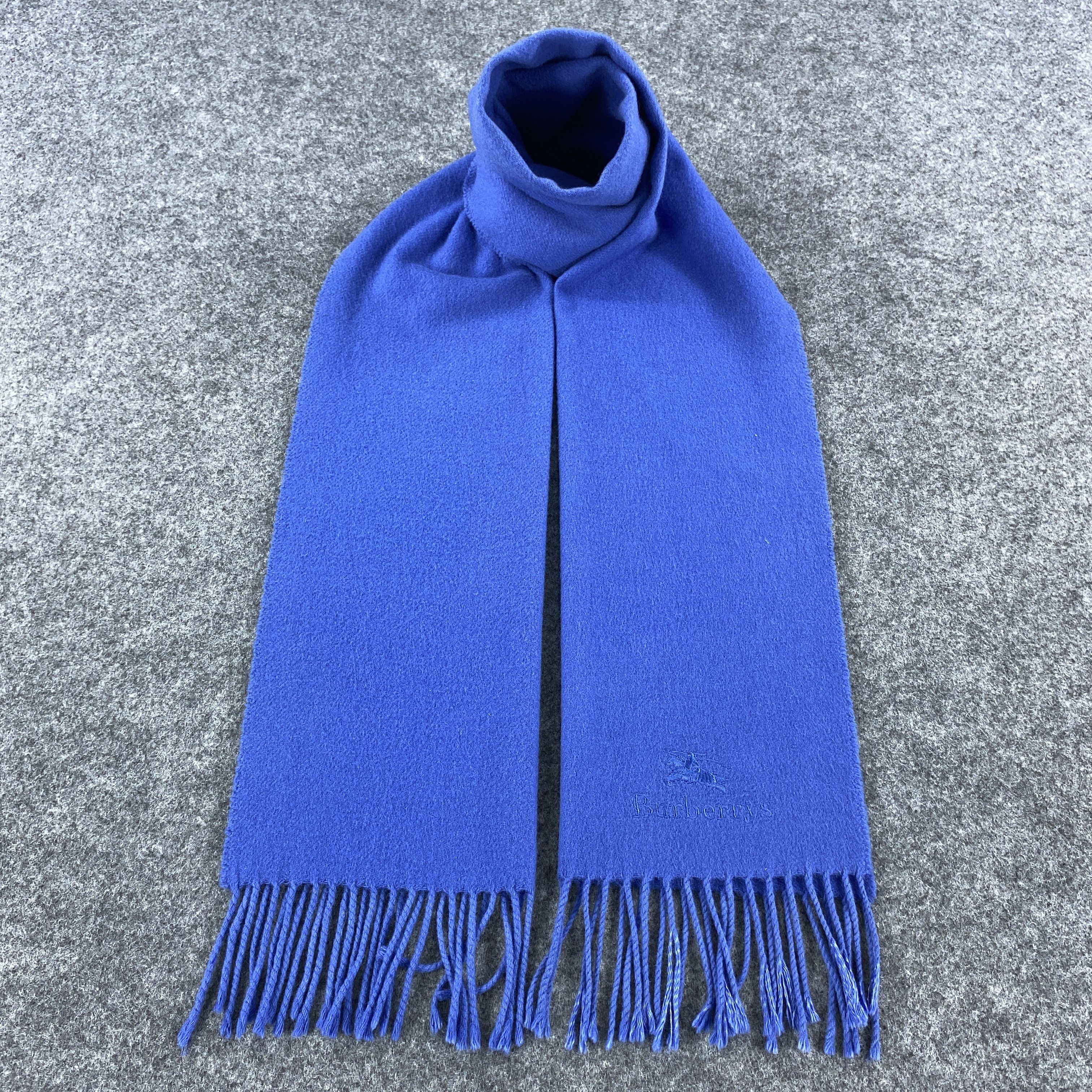 Burberry × Vintage Burberry Scarf # Muffler # Neckwear # D579 Size ONE SIZE - 1 Thumbnail