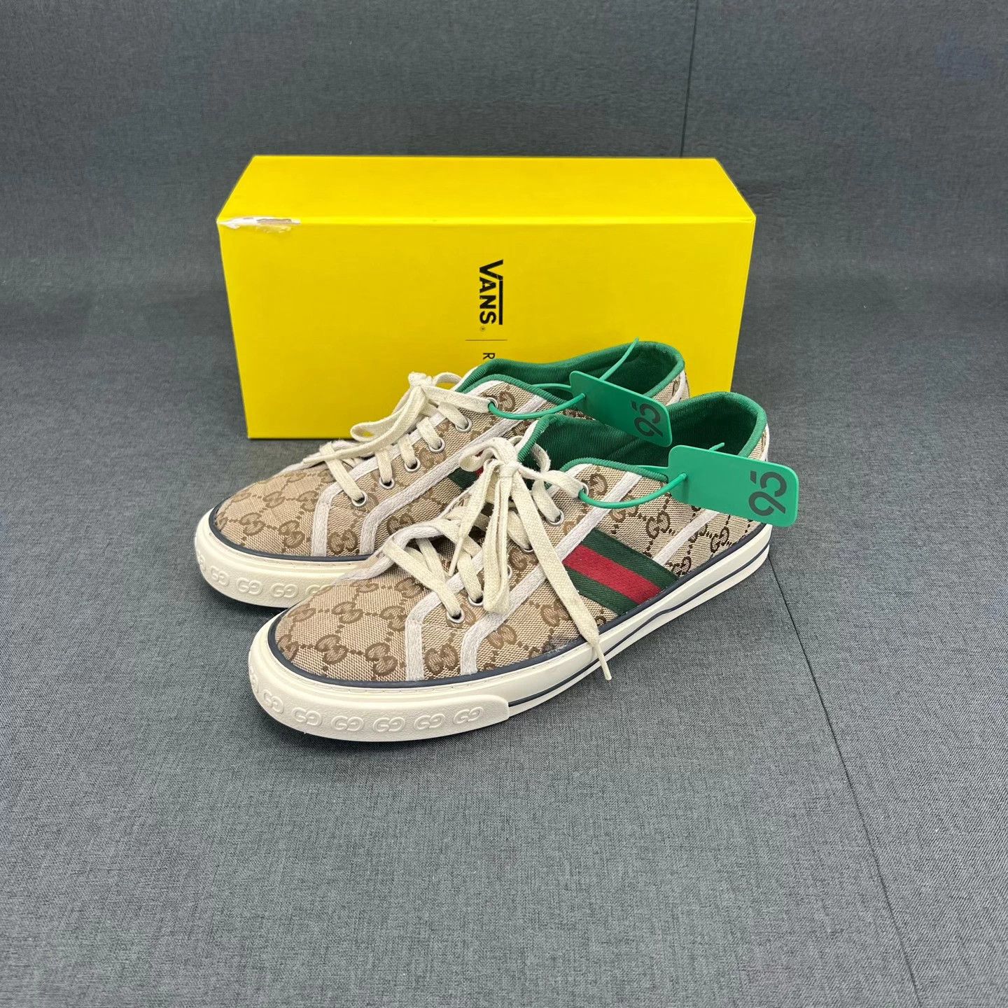 Gucci Gucci 1977 GG Monogram Ebony Loafers Size 9 Size US 9 / EU 42 - 1 Thumbnail