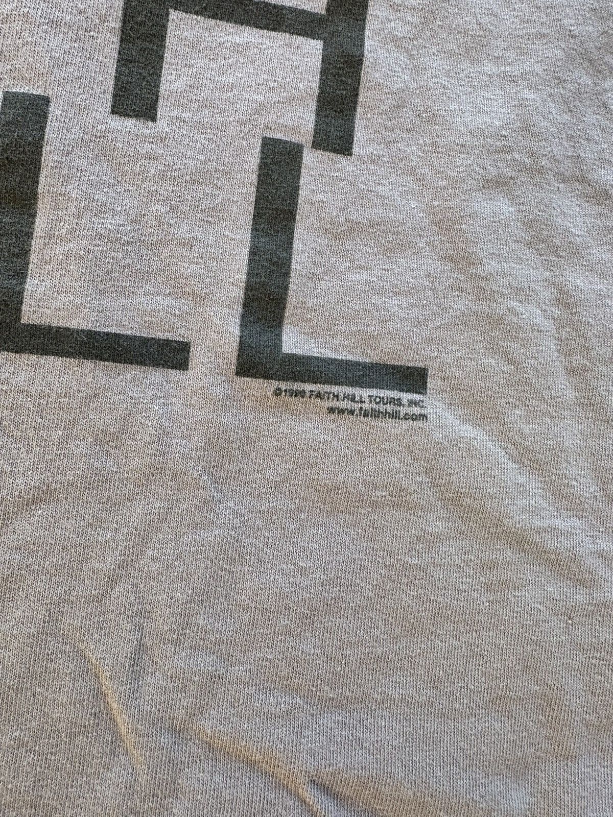 AAA × Band Tees × Vintage Vintage Faith Hill Concert T Shirt Men Side Xl Tan Breathe Size US XL / EU 56 / 4 - 5 Thumbnail