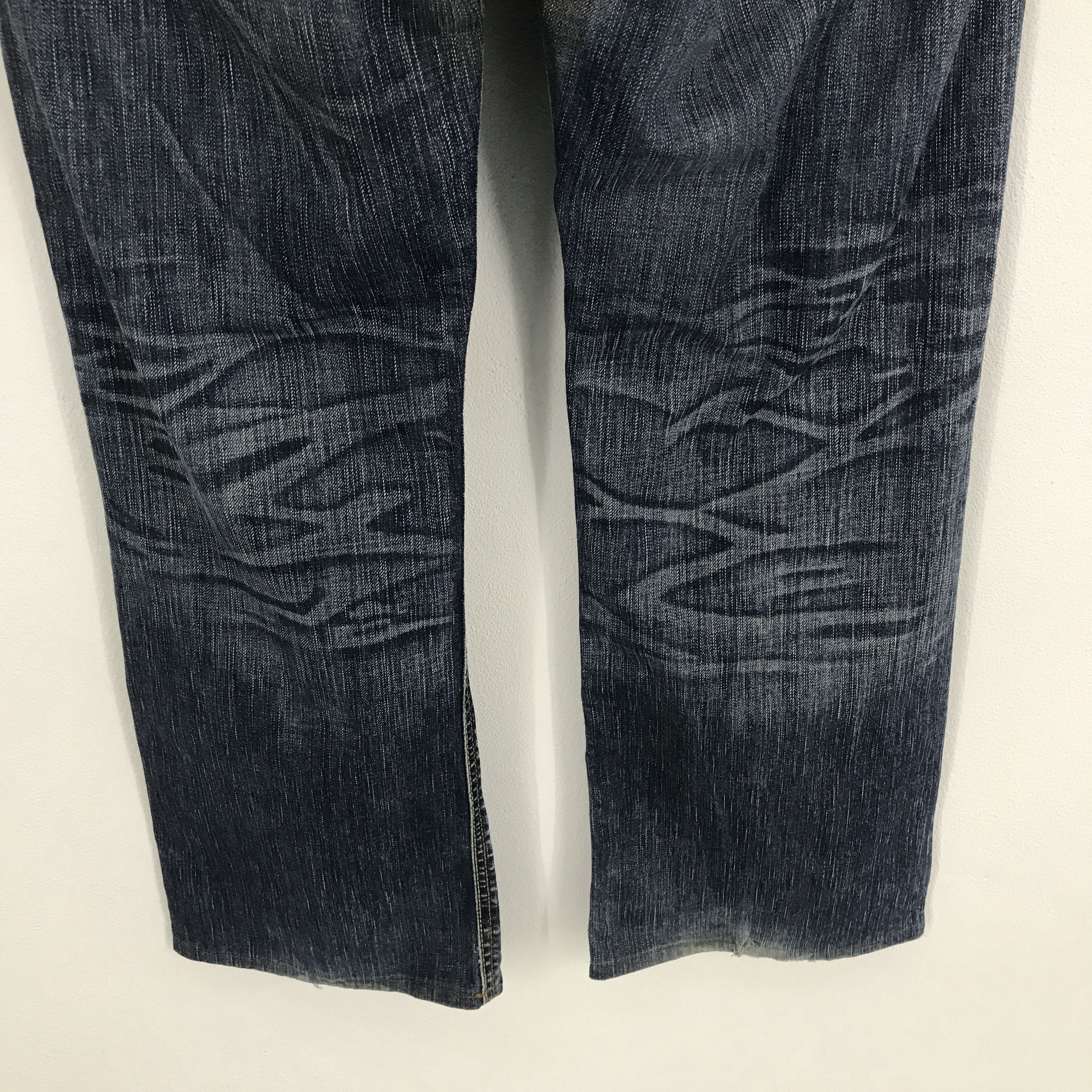 Edwin × Japanese Brand Rare edwin blue trip 503 distressed denim Jeans Size US 32 / EU 48 - 6 Thumbnail