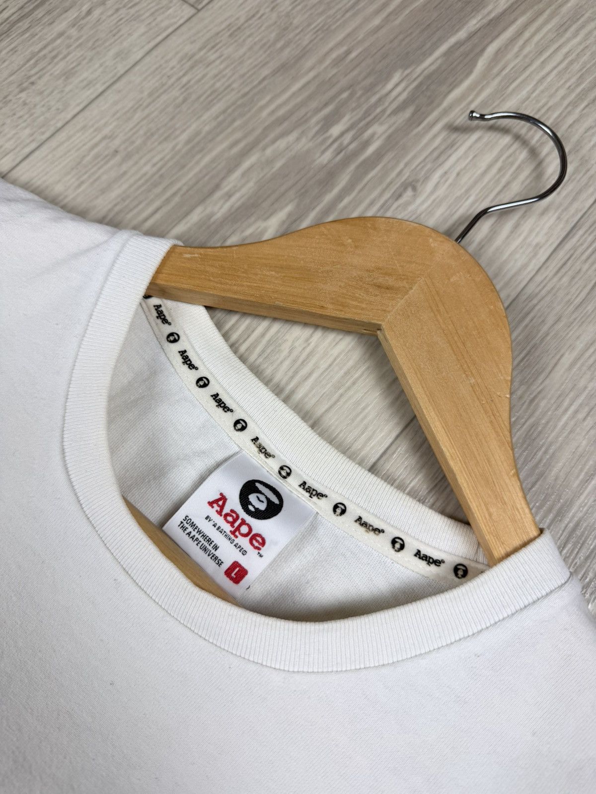 Aape Aape by A Bathing Ape Graphic Print Crew Neck T-Shirt Size L Size US L / EU 52-54 / 3 - 8 Thumbnail