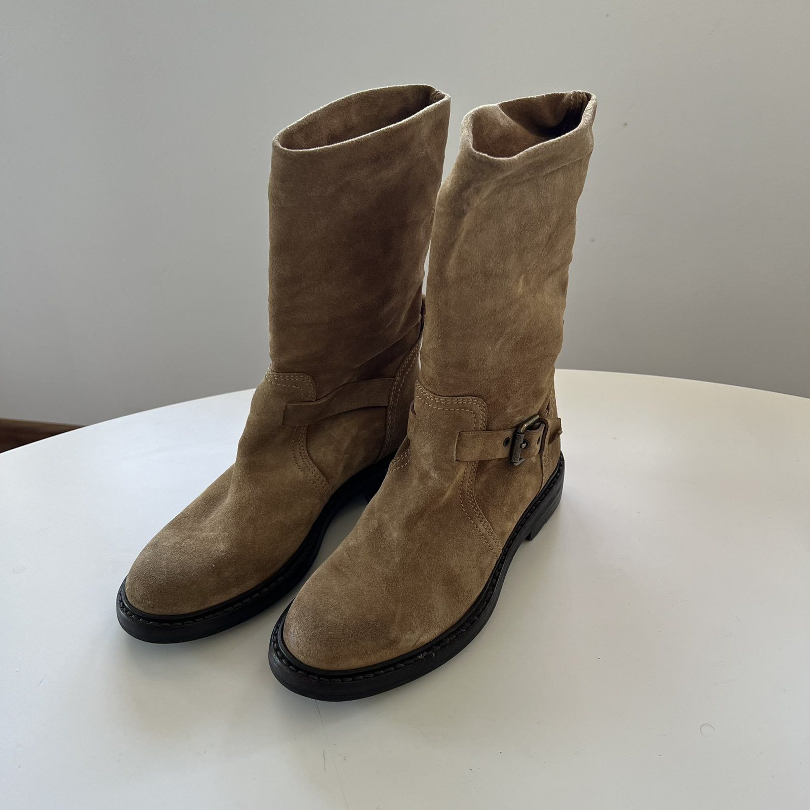 Polo Ralph Lauren Ralph Lauren Purple Label High Boots Sz 7 Size US 7 / IT 37 - 3 Thumbnail