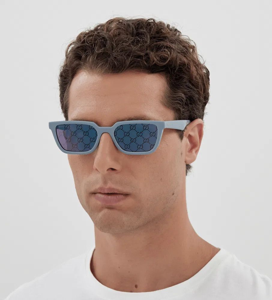 Gucci NEW GUCCI. GG1539S-003 Light Blue Size ONE SIZE - 1 Thumbnail