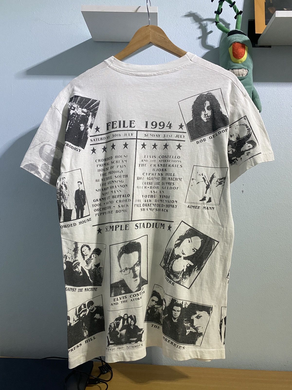Vintage Feile Festival 1994 Band T-Shirt.