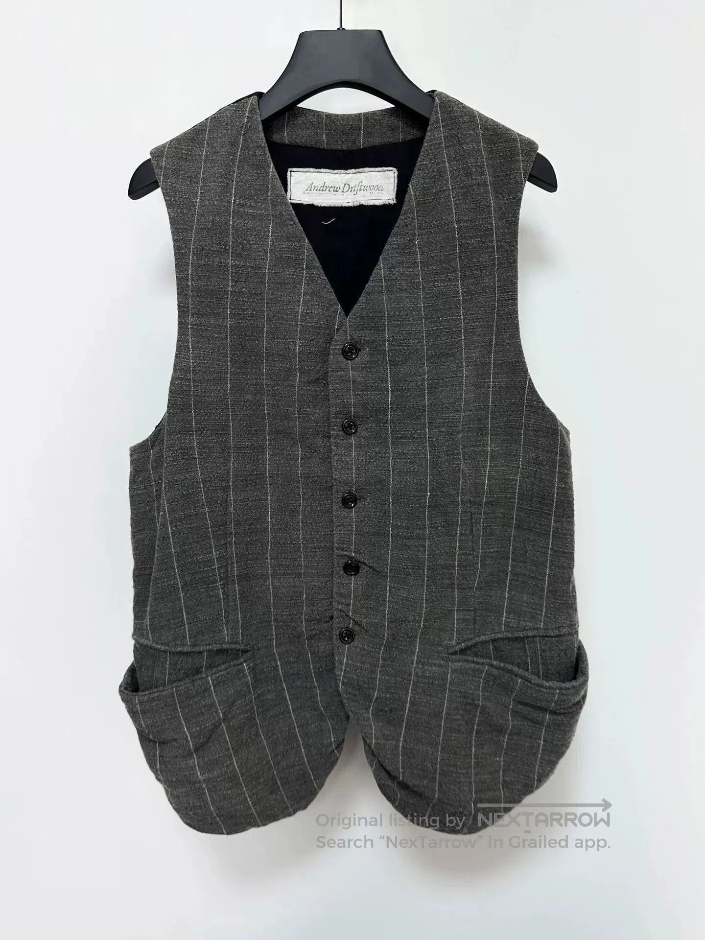 DRIFTER andrew driftwood silk wool vest. Size US M / EU 48-50 / 2 - 1 Thumbnail