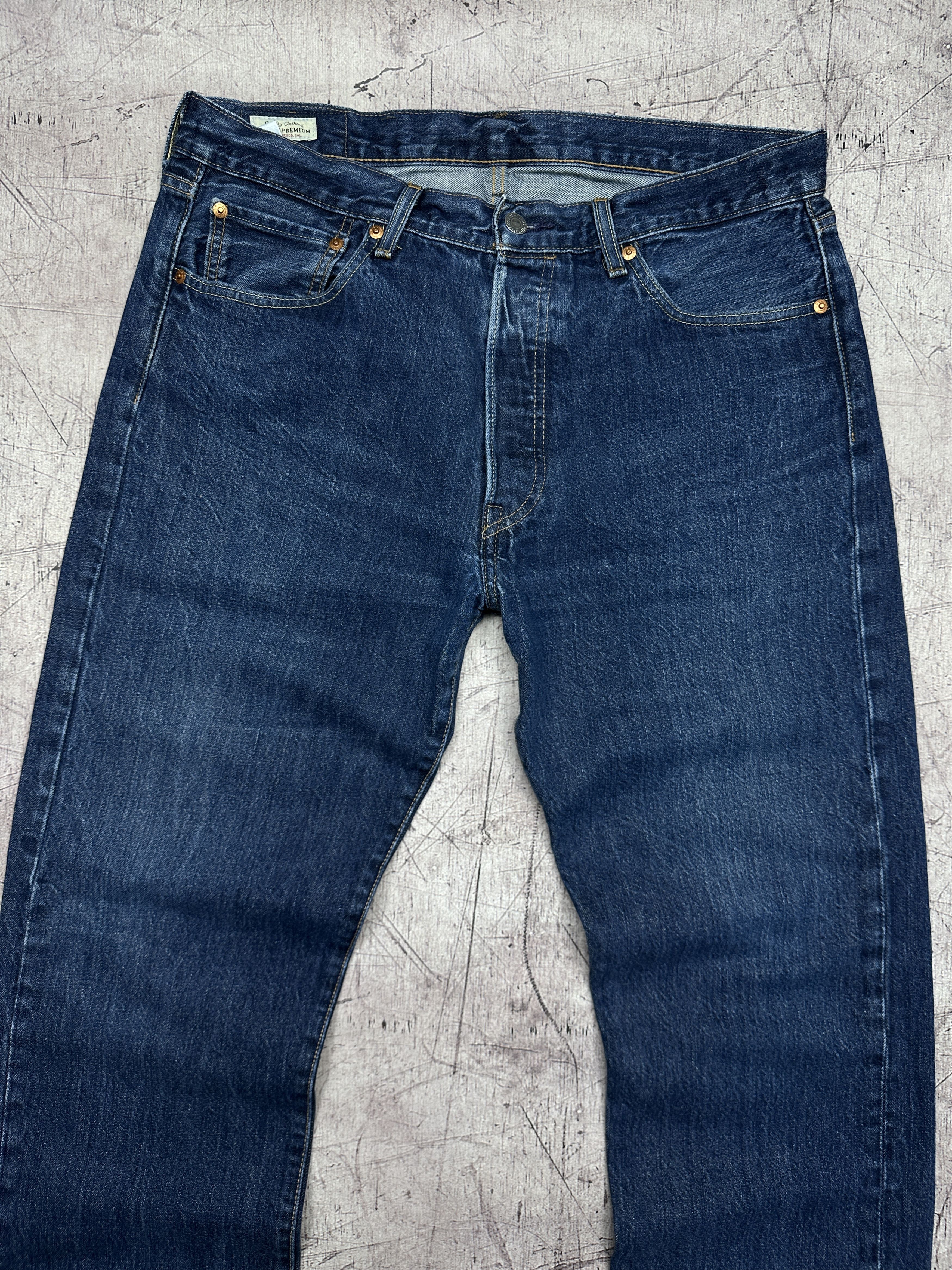 Levi's Levi's 501 Mens Premium Denim Pants Jeans Size US 34 / EU 50 - 6 Thumbnail