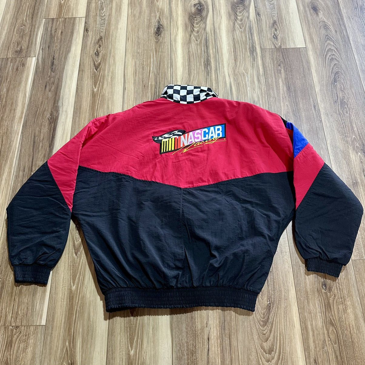 NASCAR × Vintage Vintage 90s Kado Nascar Racing Made In USA Jacket, XL Size US XL / EU 56 / 4 - 2 Thumbnail