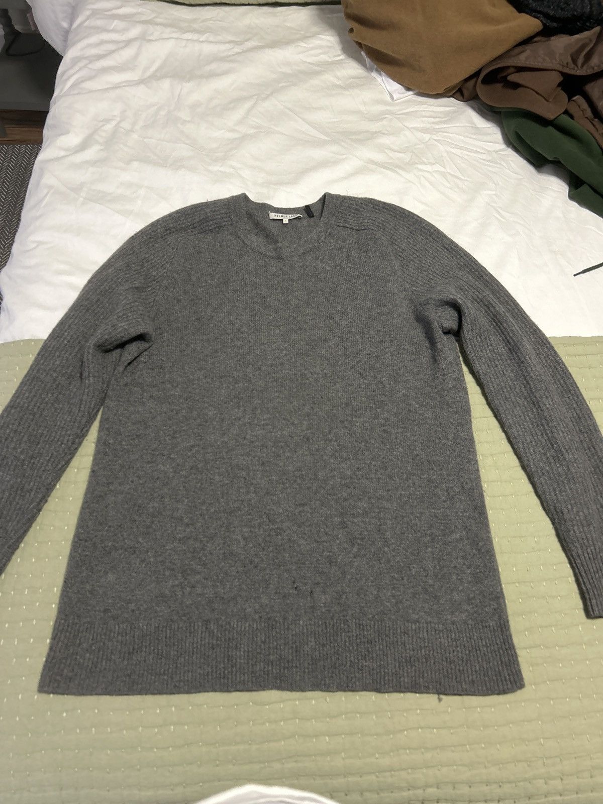 Helmut Lang Helmut Lang Cashmere Sweater Size US L / EU 52-54 / 3 - 1 Thumbnail