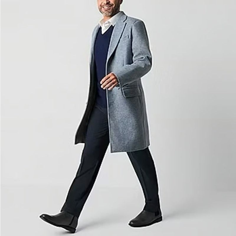 Other Stafford Mens Water Resistant Midweight Topcoat Size US XXL / EU 58 / 5 - 1 Thumbnail