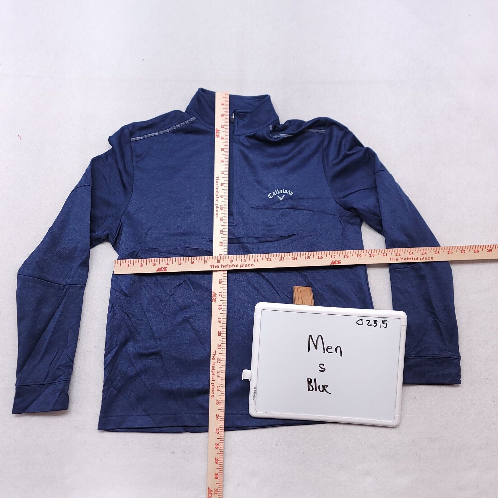 Callaway Callaway Sleeve Zip Neck Sweatshirt Mens Size Small S Blue Size US S / EU 44-46 / 1 - 4 Thumbnail